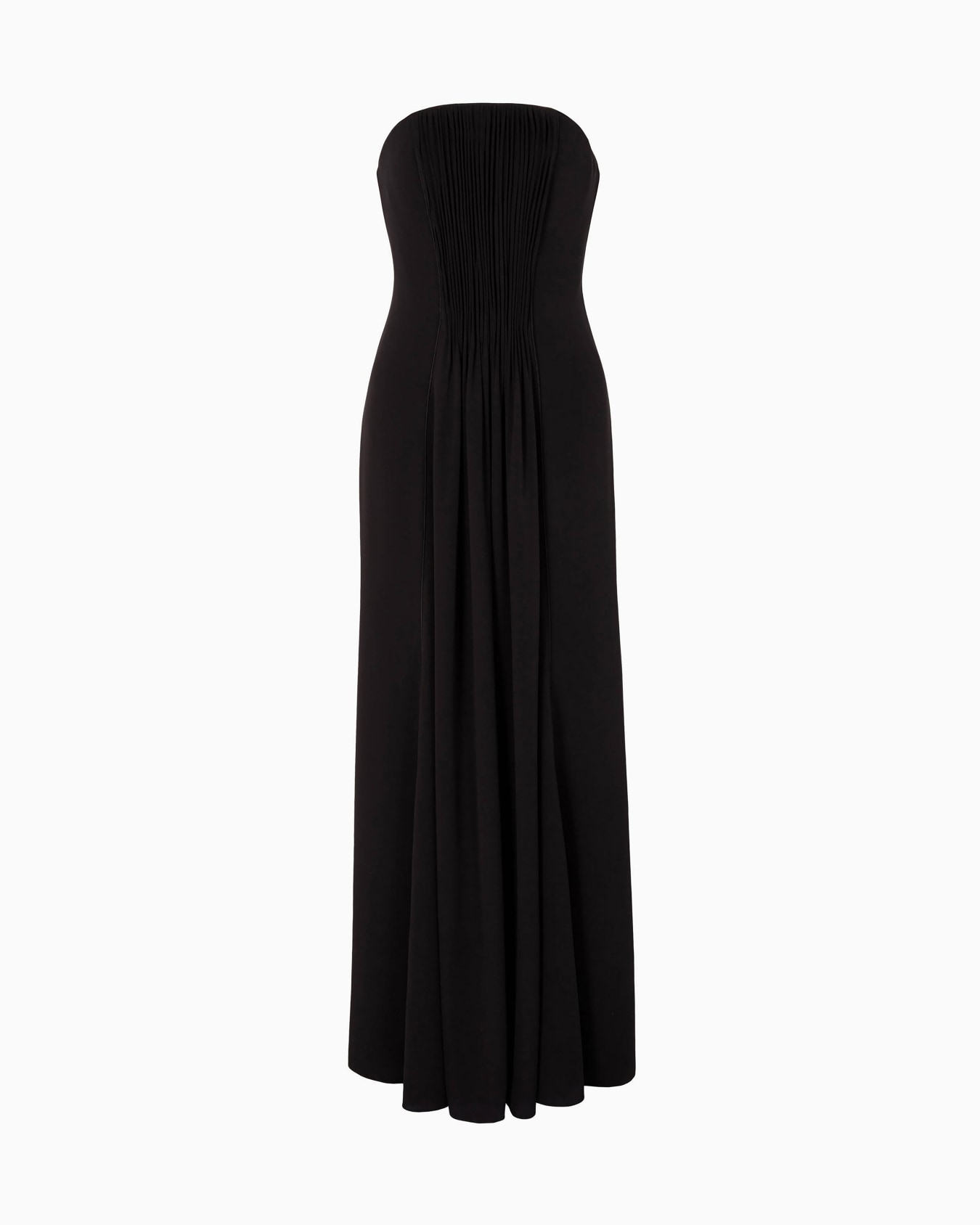 ASV triple silk-georgette bustier dress Slide 0