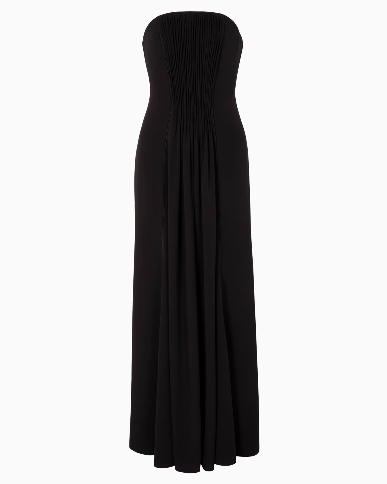 ワンピース GIORGIO ARMANI ASV SILK TRIPLE ETTE DRESS ASV triple silk-georgette bustier dress | Giorgio Armani
