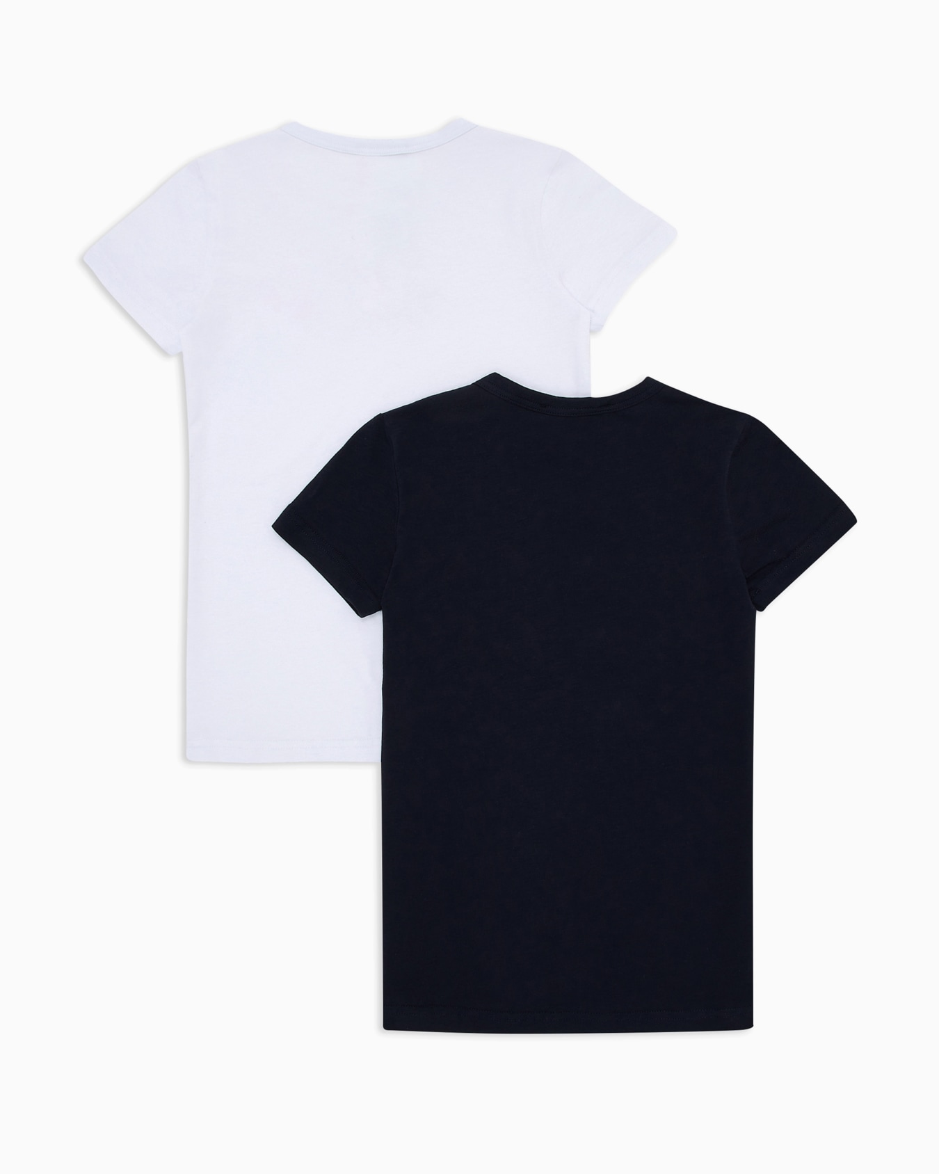 Two-pack of jersey T-shirts with micro eagle embroidery Slide 2