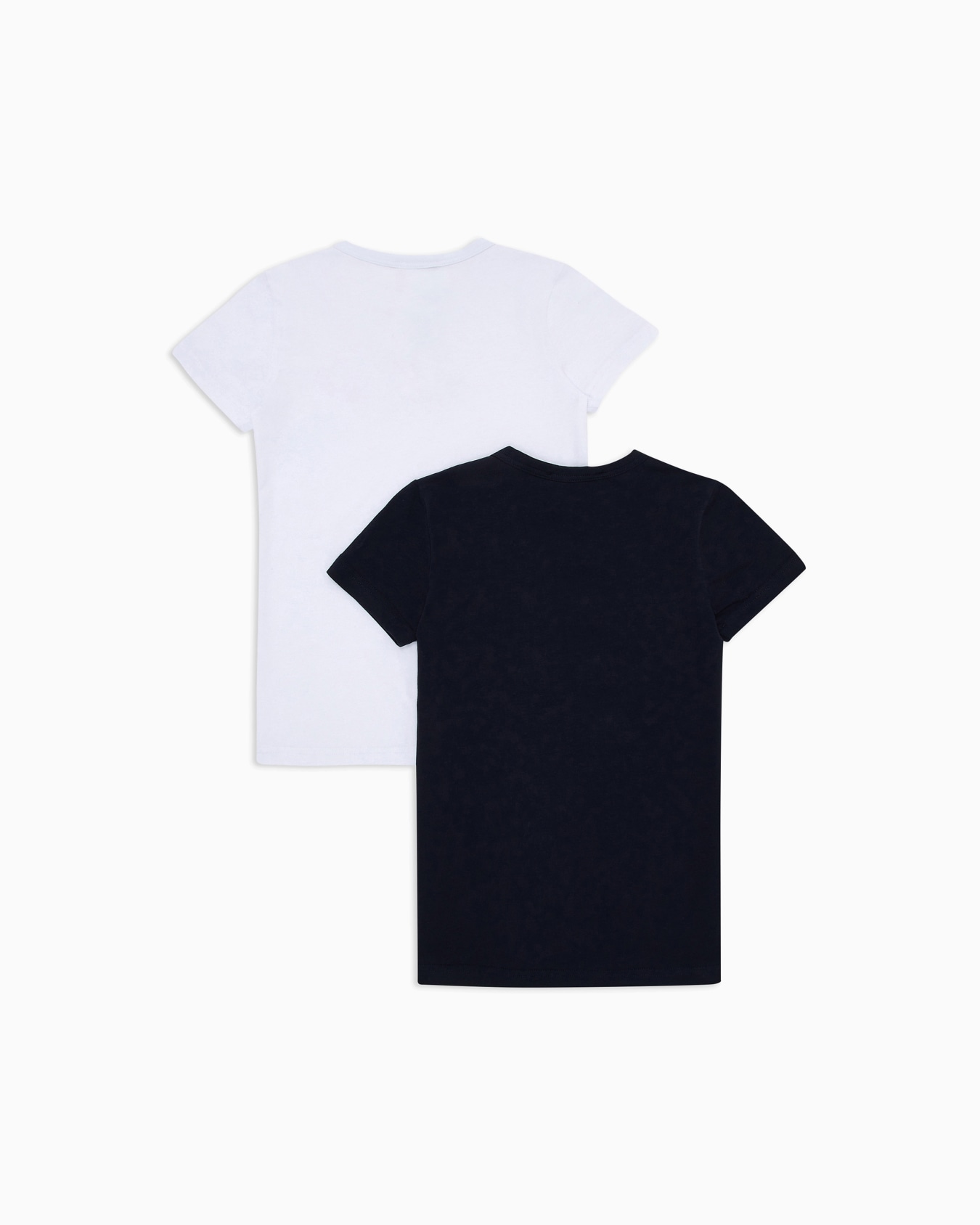 Two-pack of jersey T-shirts with micro eagle embroidery Slide 2