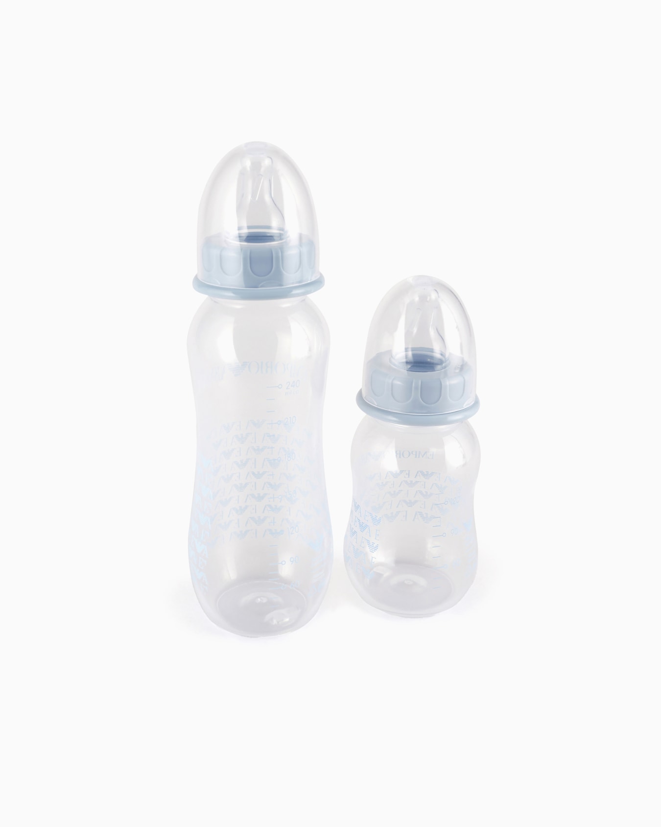Babycare-Geschenkset mit zwei Trinkflaschen, Schnuller und Kordel mit Clip Folie 2
