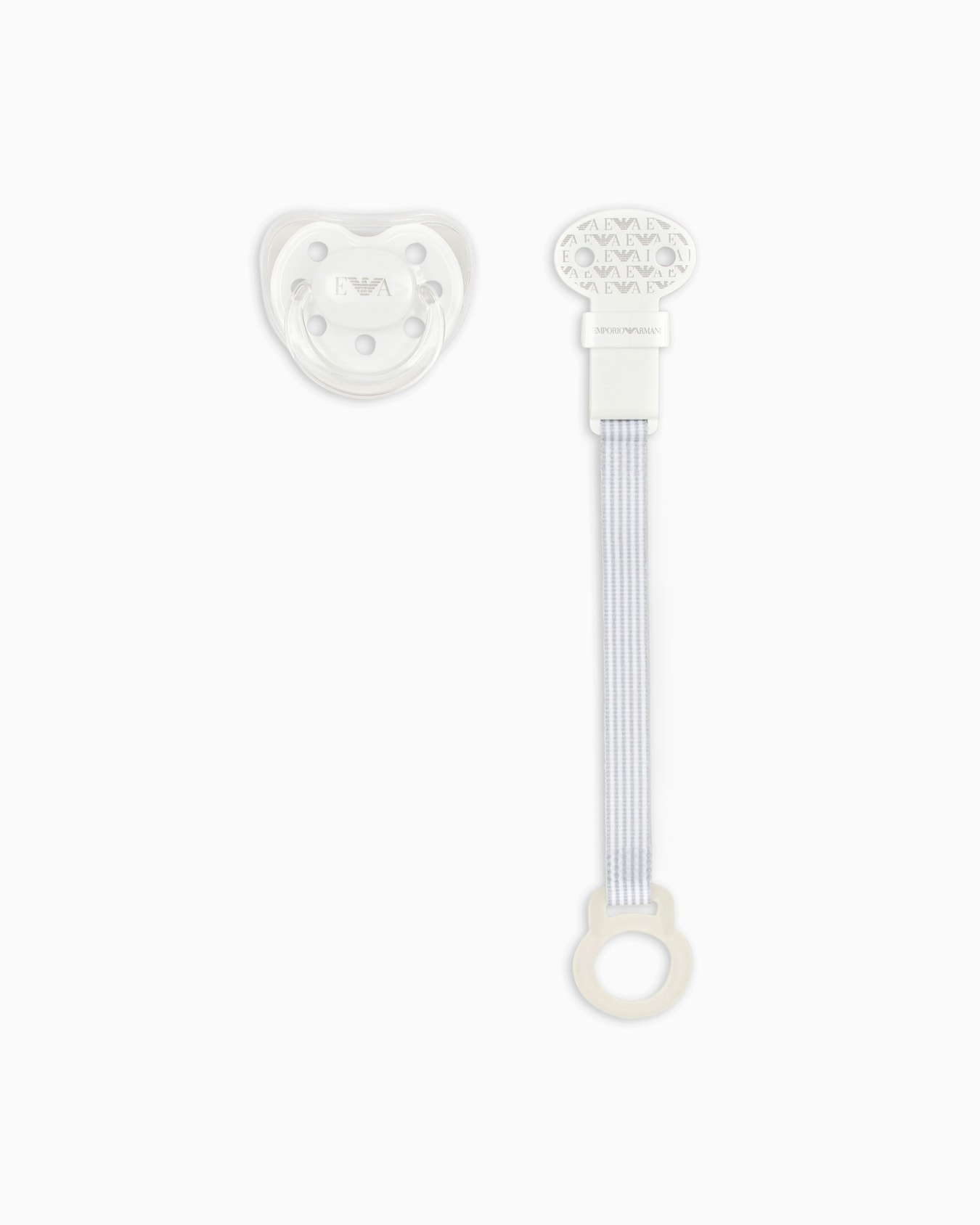 Baby care set with dummy and strap Slide 0