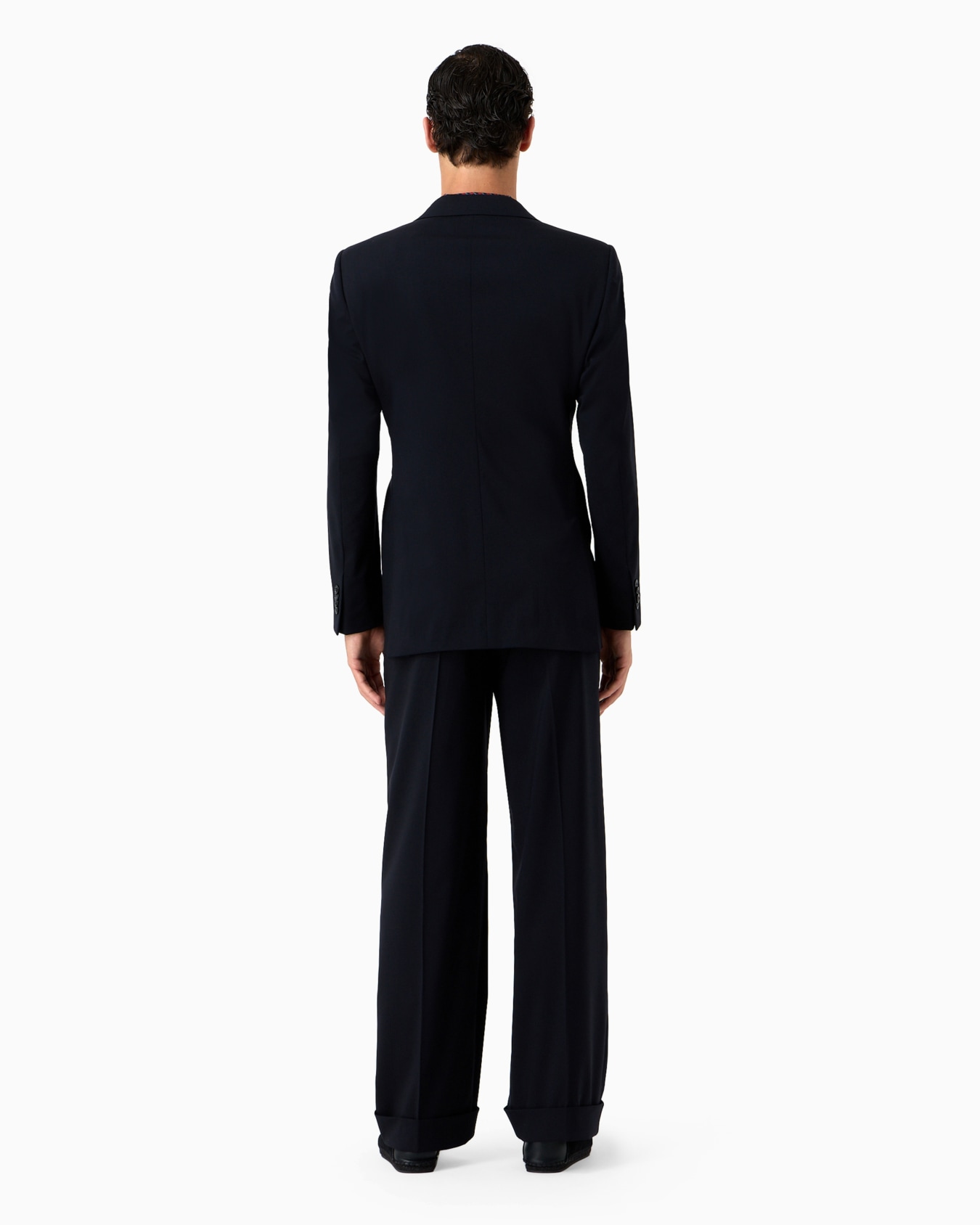 Virgin-wool double-breasted Royal Line suit Slide 3