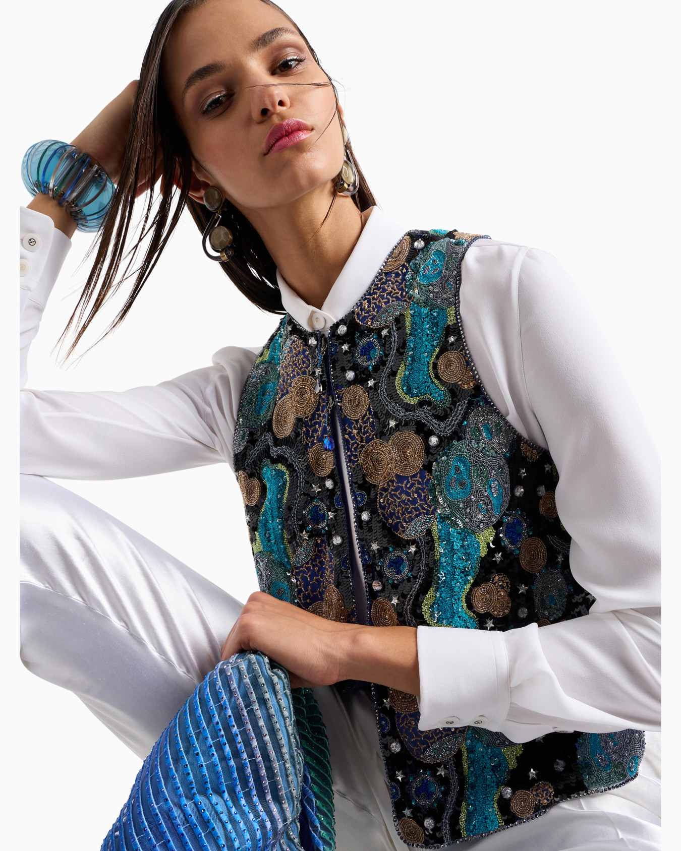 Camicia classica in seta organica ASV Slide 4