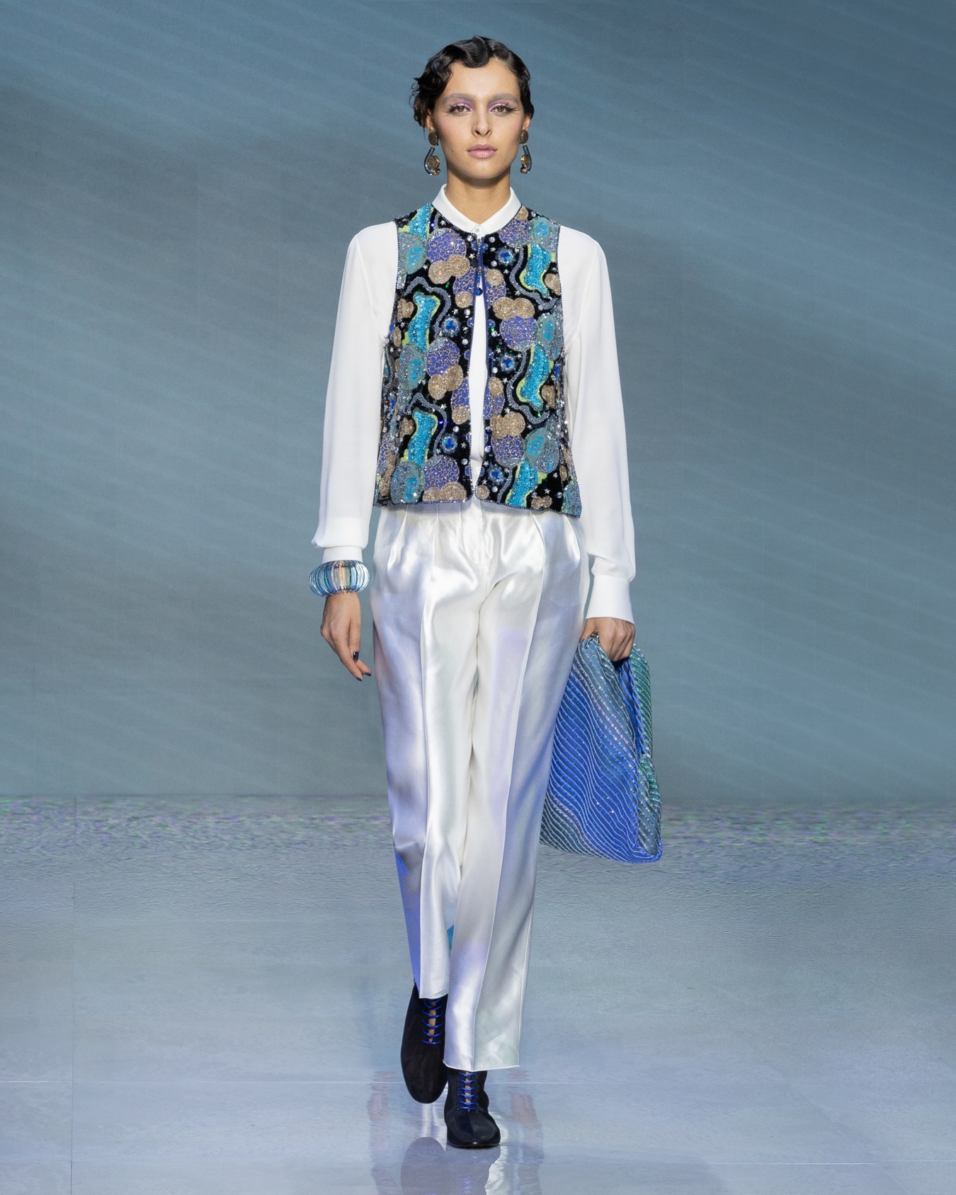 Camicia classica in seta organica ASV Slide 7