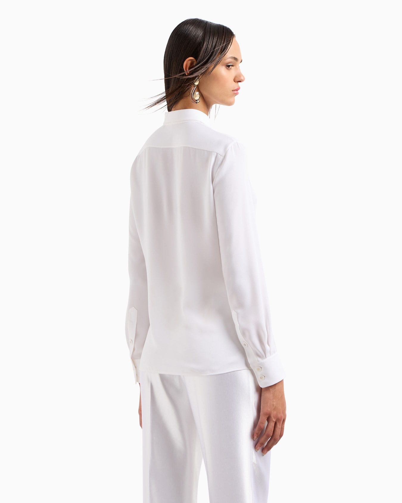 Camisa clásica de seda orgánica ASV Diapositiva 3