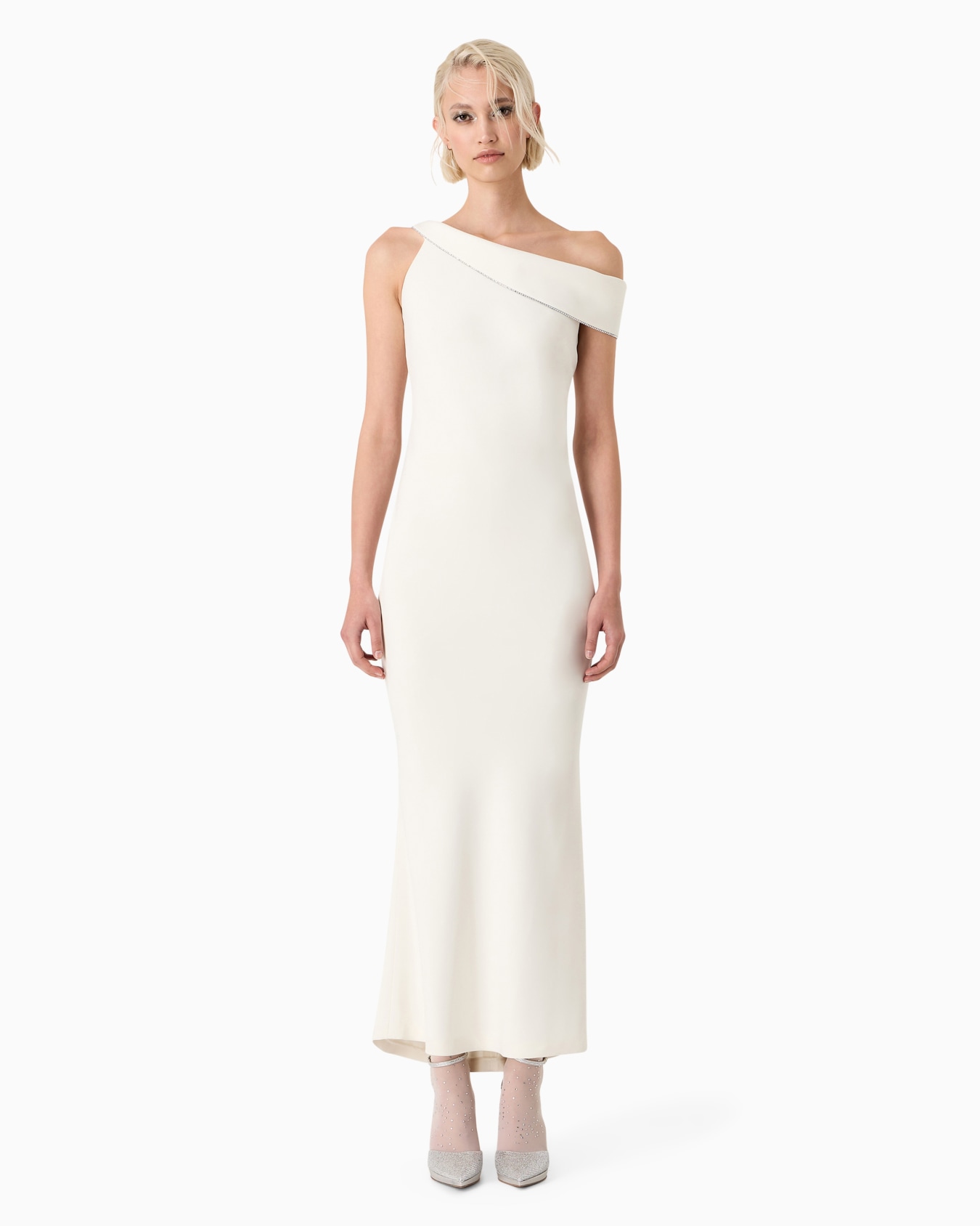 Silk long dress Slide 1