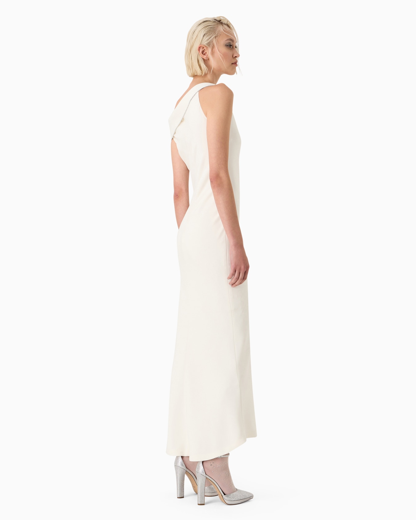 Silk long dress Slide 2