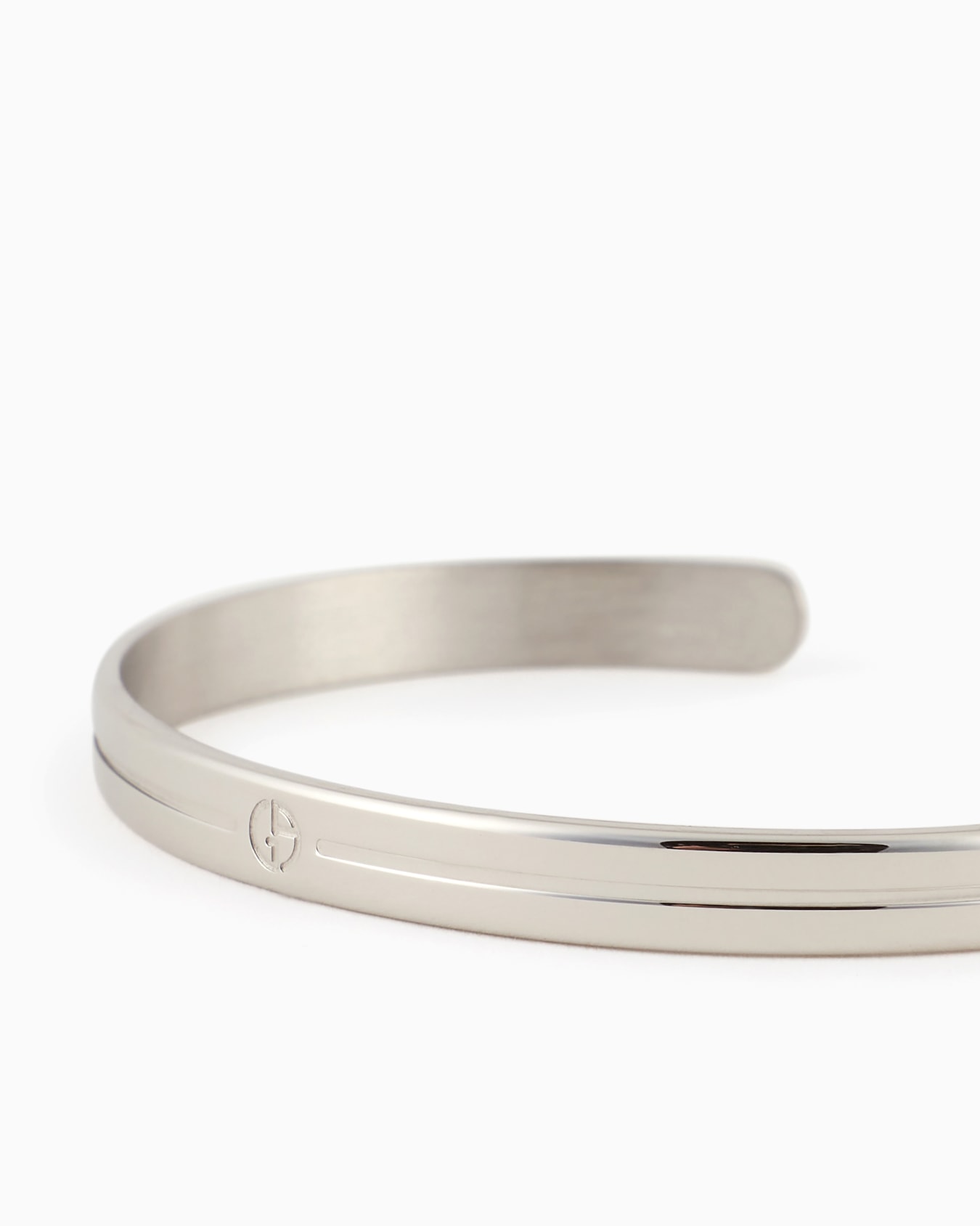 Pulsera rígida de plata Diapositiva 1
