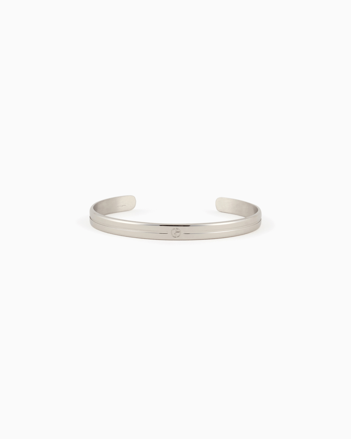 Pulsera rígida de plata Diapositiva 0