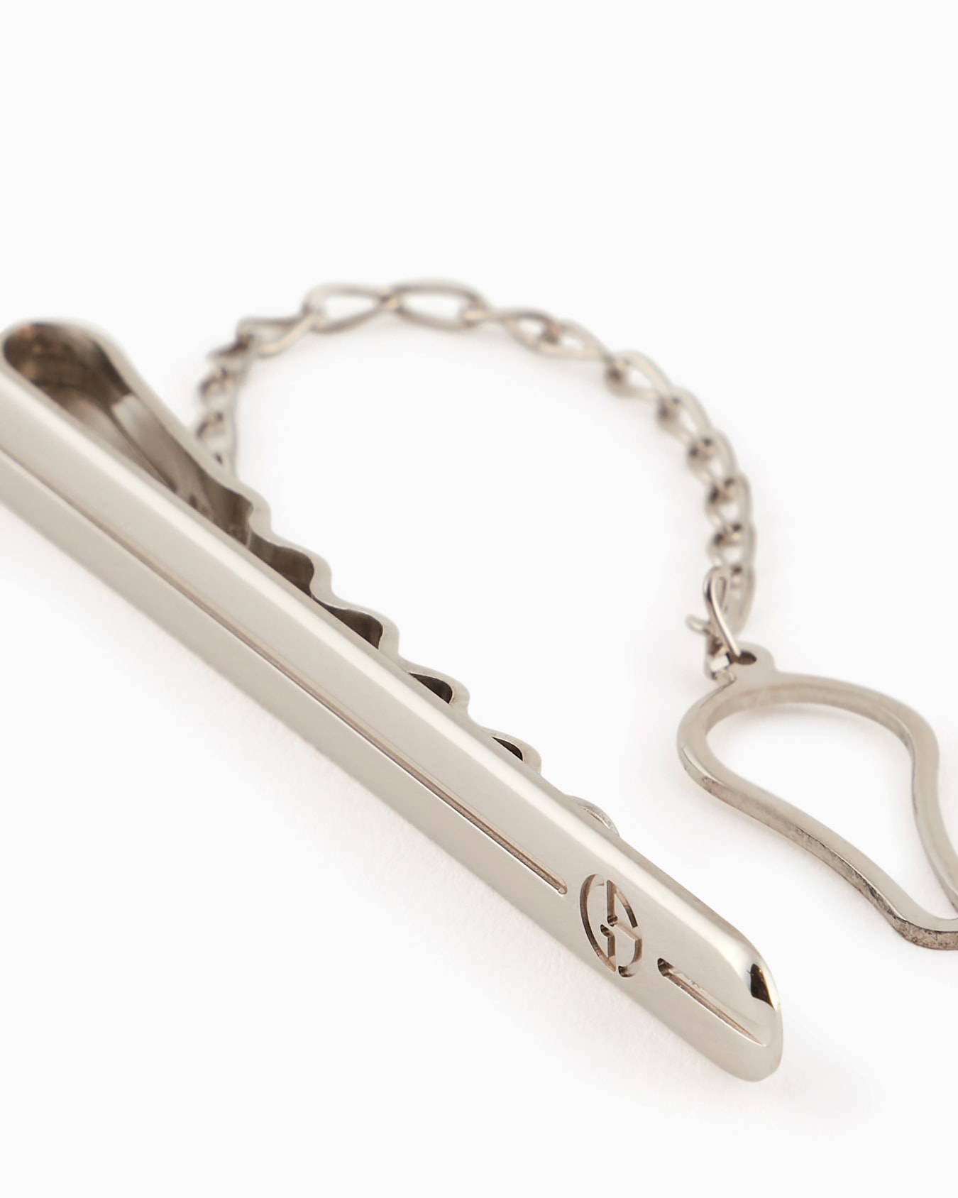 Silver tie bar Slide 1