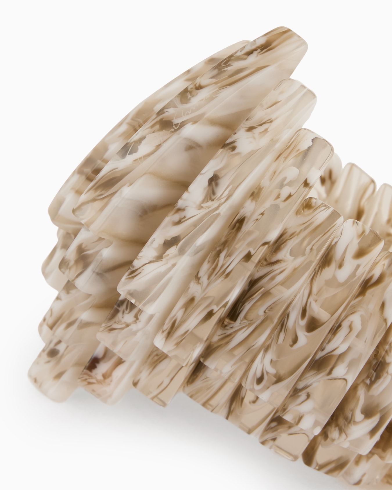 Bracelet élastique Cristal 7mm Blanc | Vente En Ligne Sur HOLYART