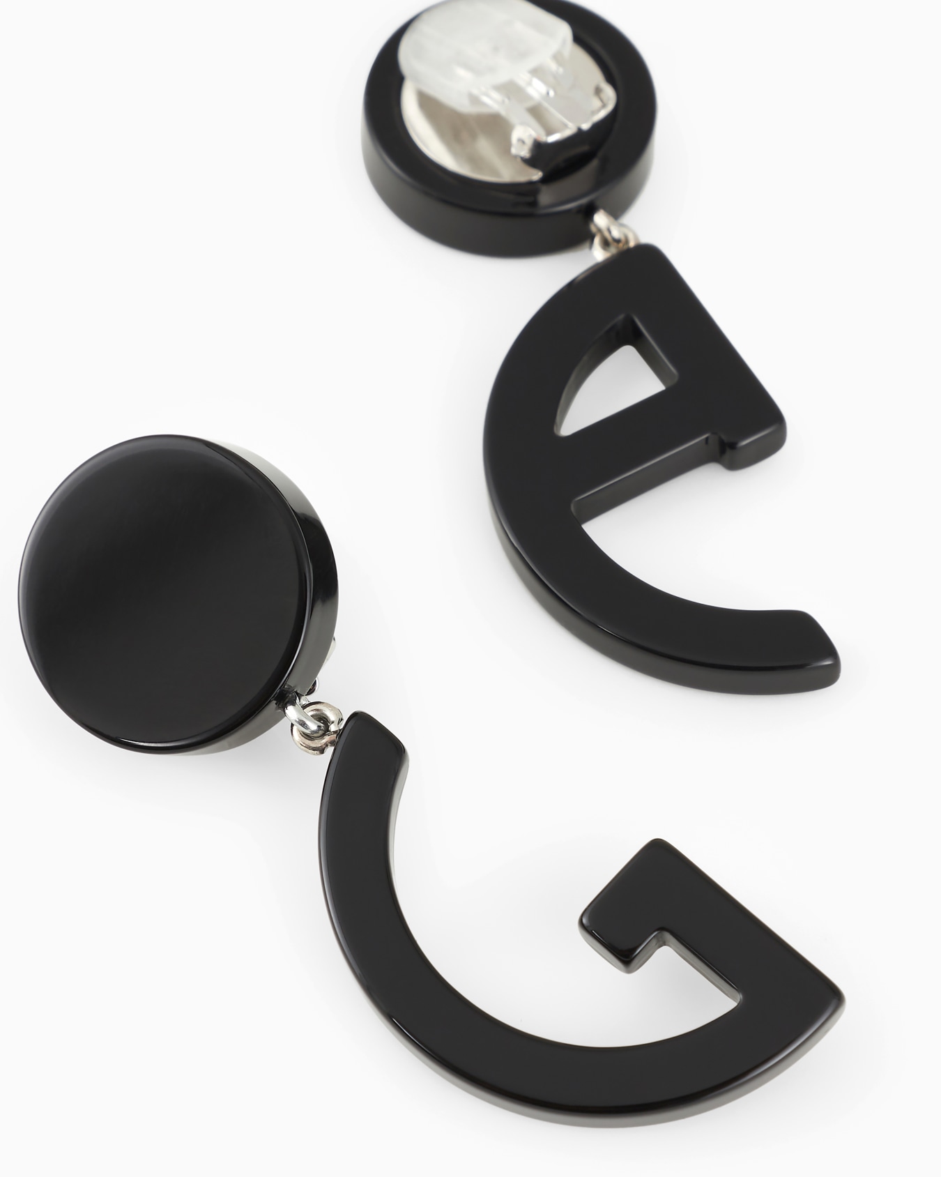 Pendientes con colgantes de resina GA Diapositiva 1
