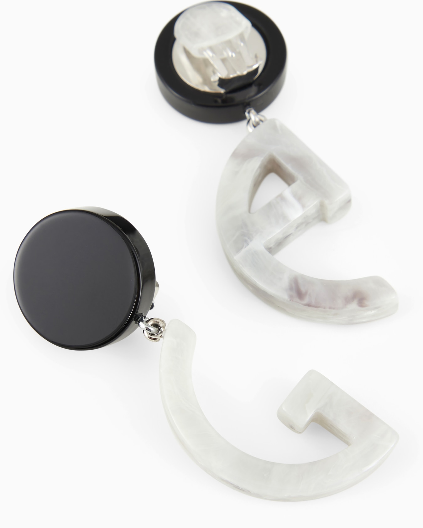 Earrings with GA resin pendants Slide 1