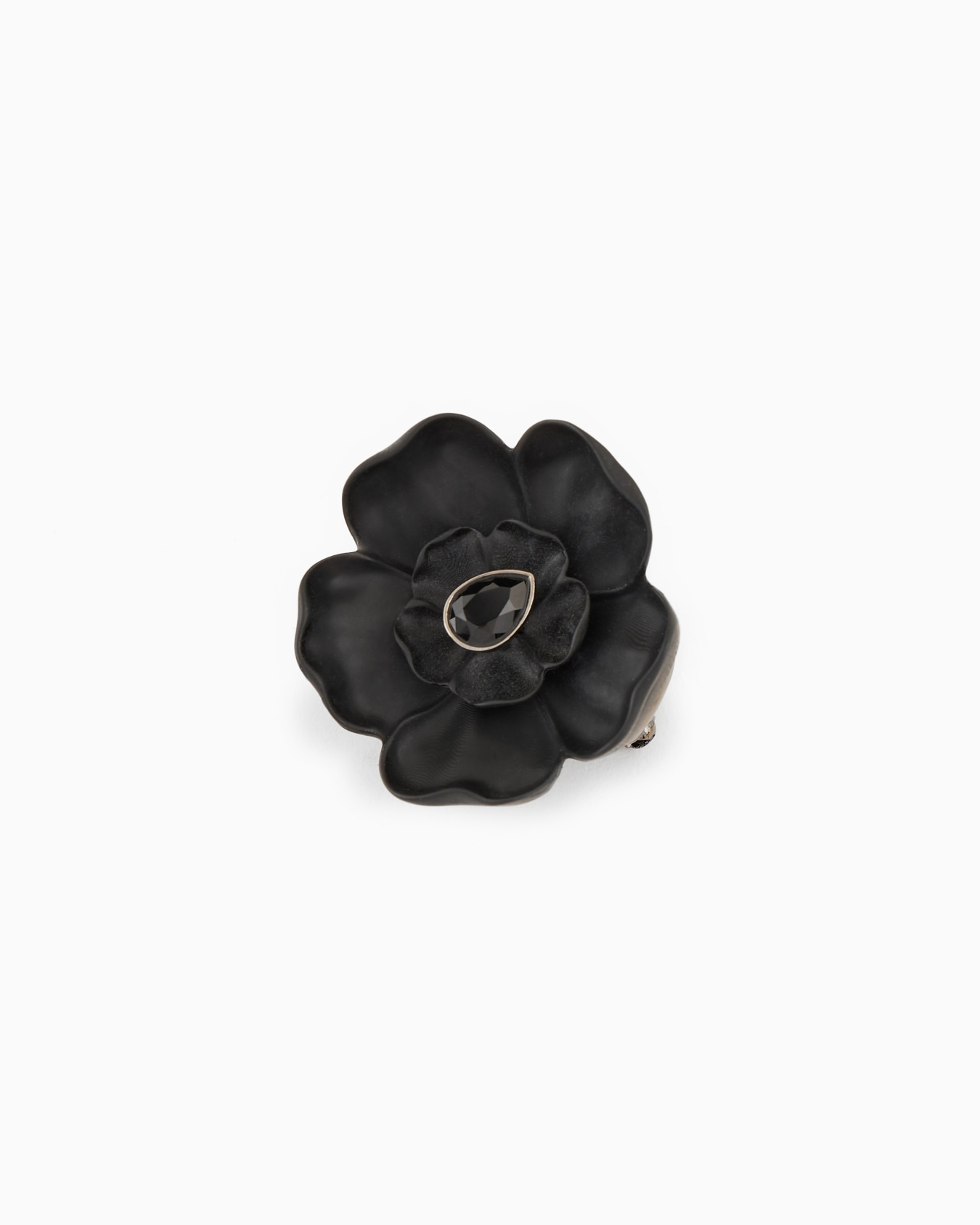 Broche en résine en forme de fleur Diapositive 1