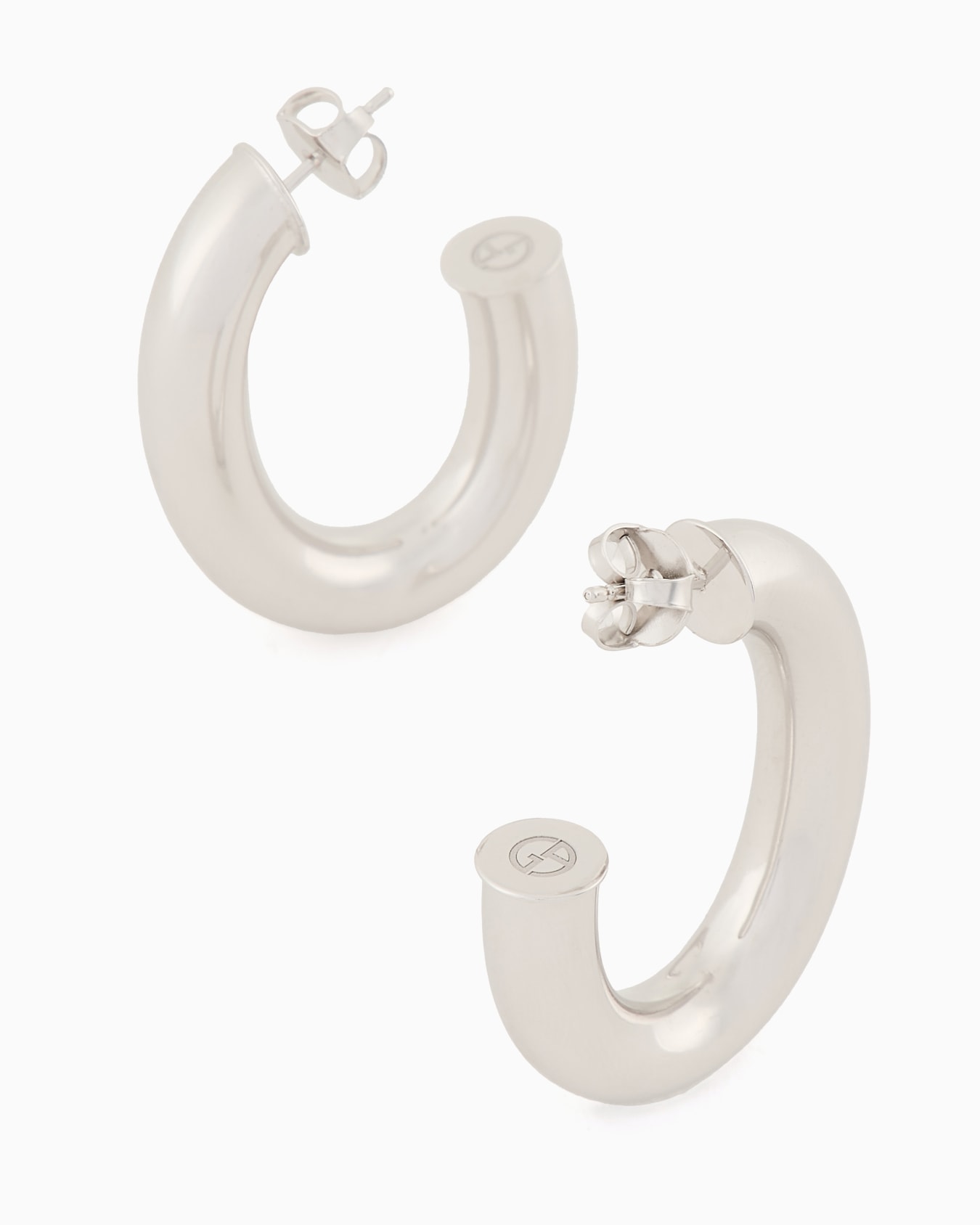 925 Sterling silver hoop earrings Slide 1