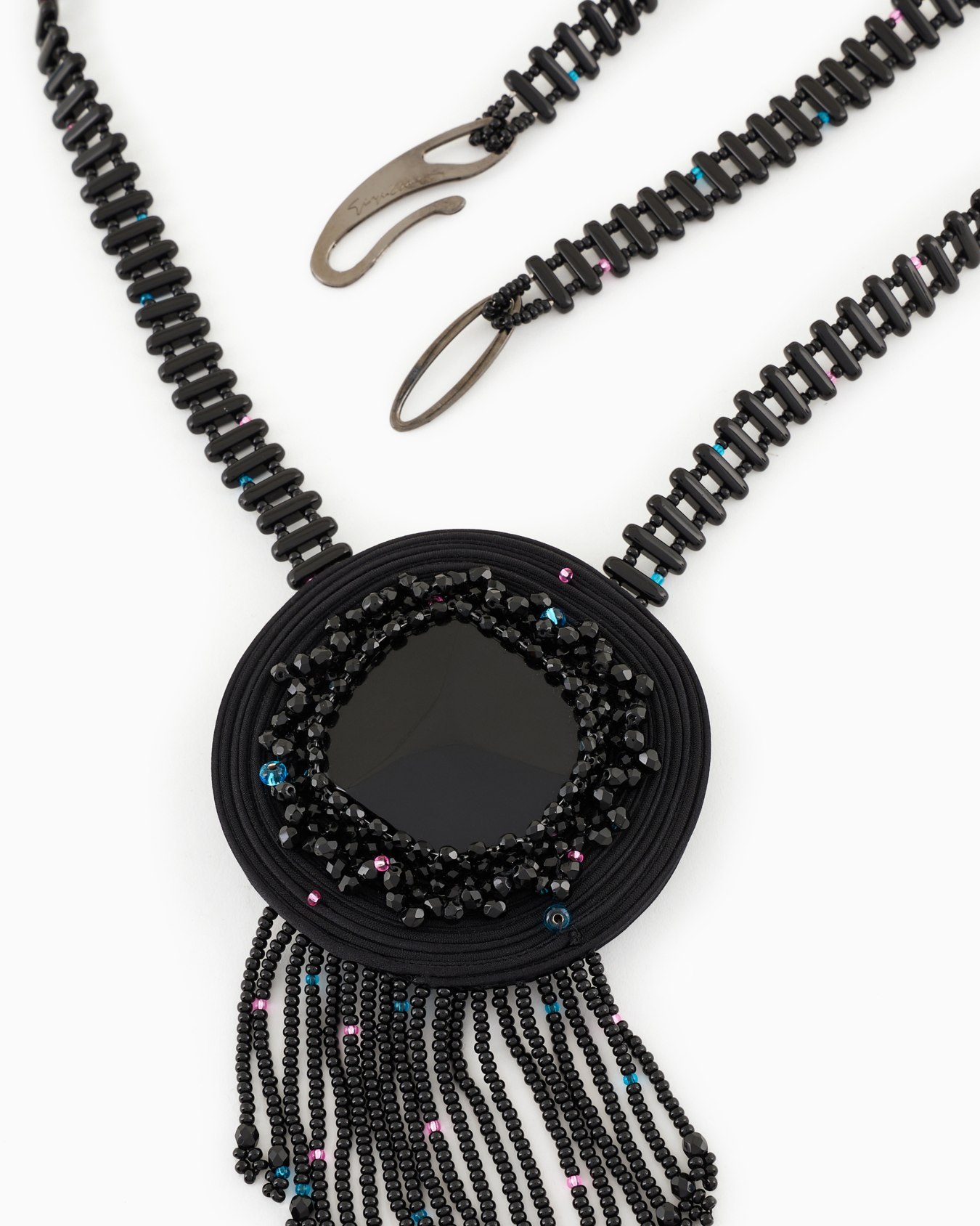 Long necklace with pendant Slide 1