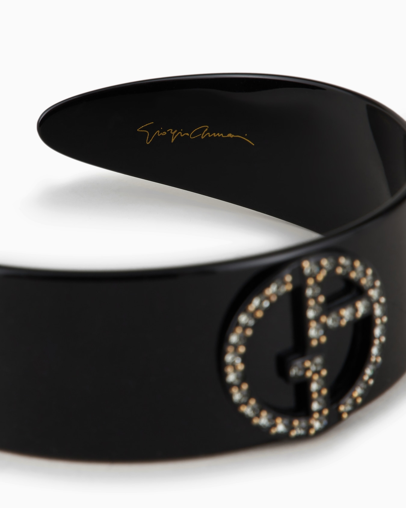 Diadema con logotipo de cristales Diapositiva 1