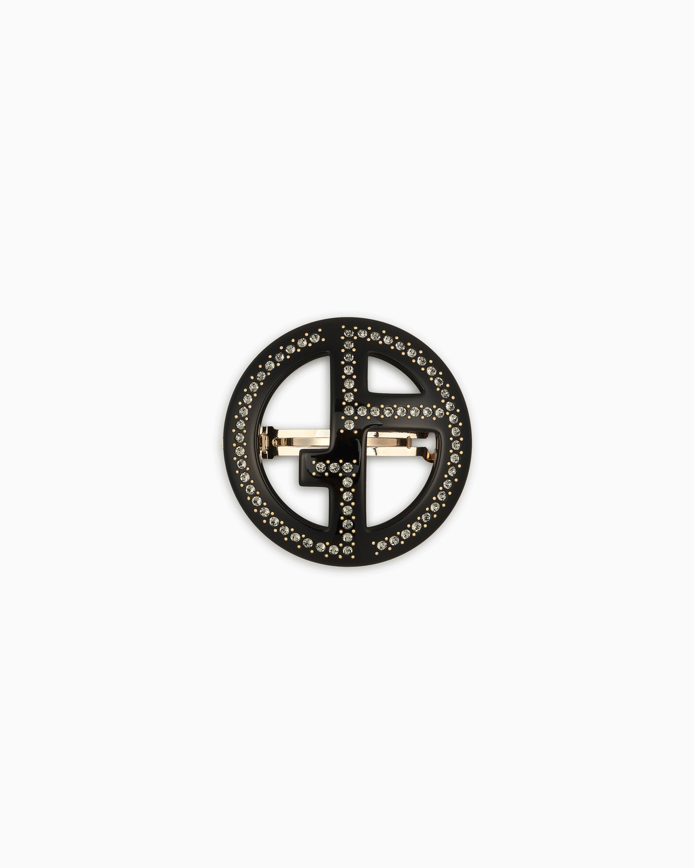 Hair clip with oversized logo Diapositiva 0