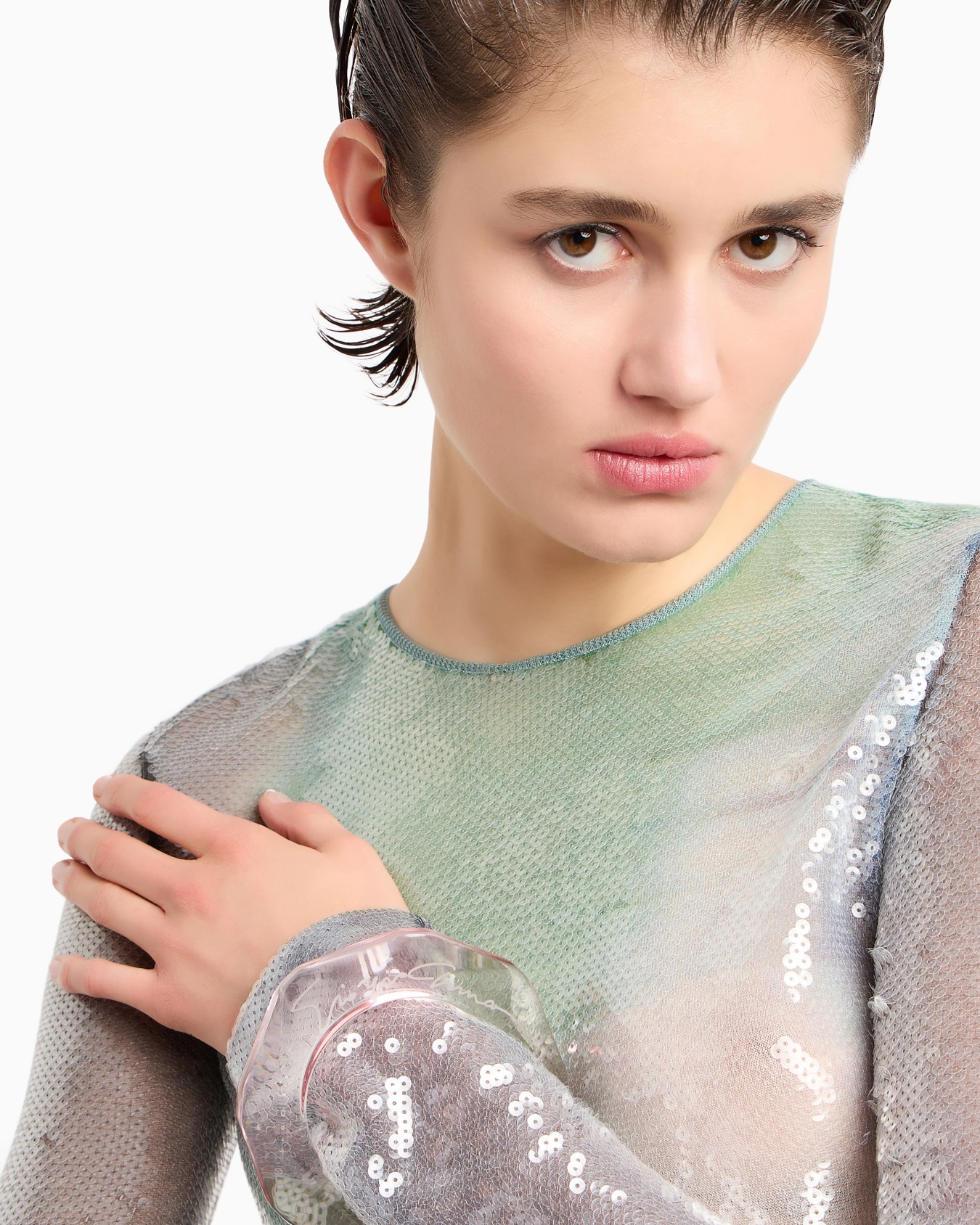 Facettiertes starres Armband Folie 2