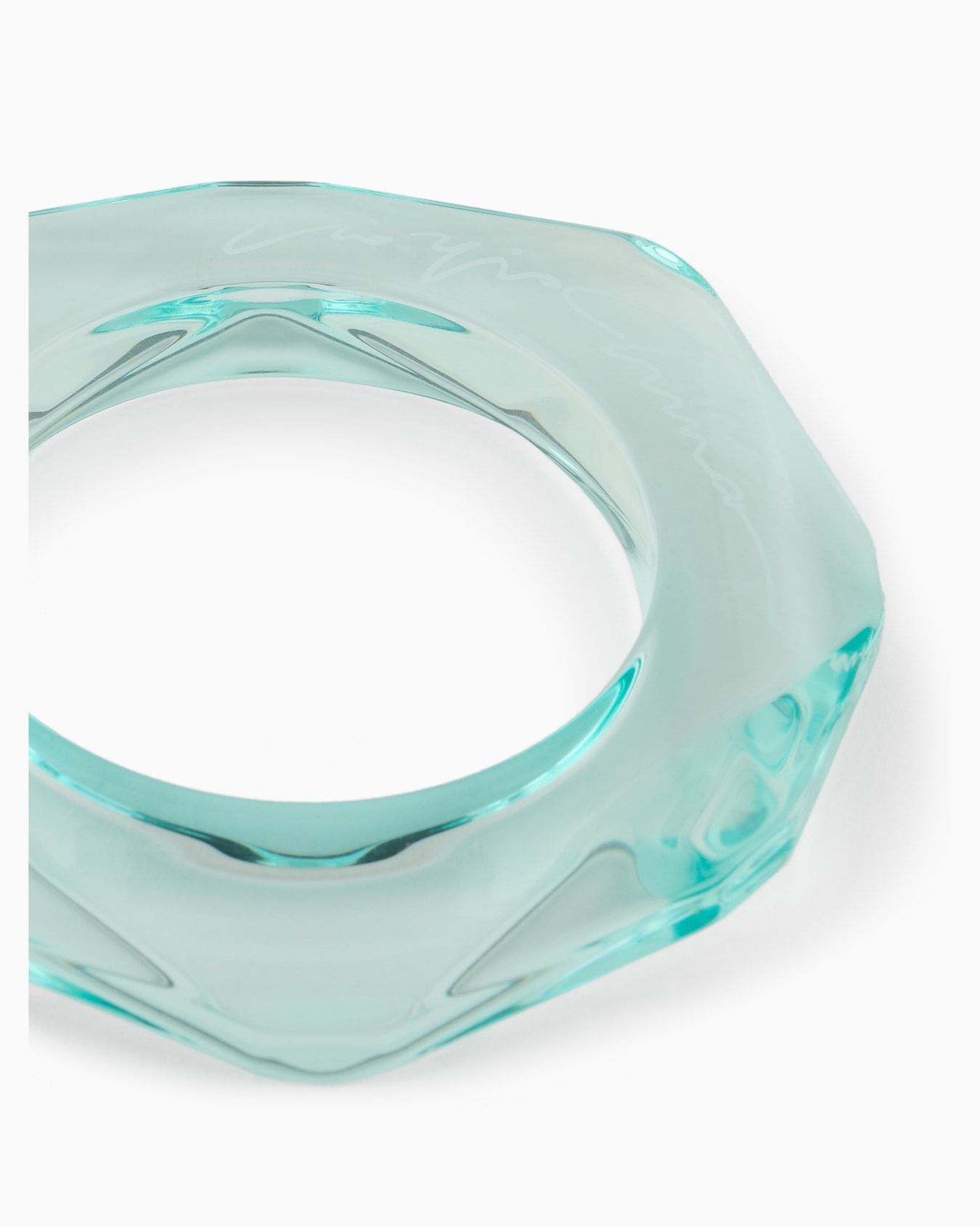 Faceted bangle Slide 1