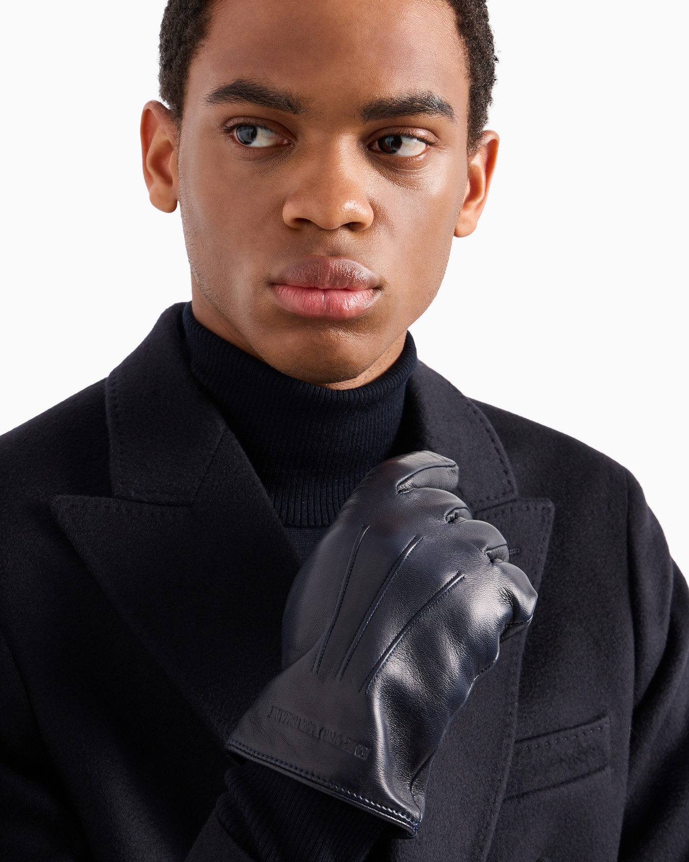 Gants en peau d’agneau avec baguettes Diapositive 2