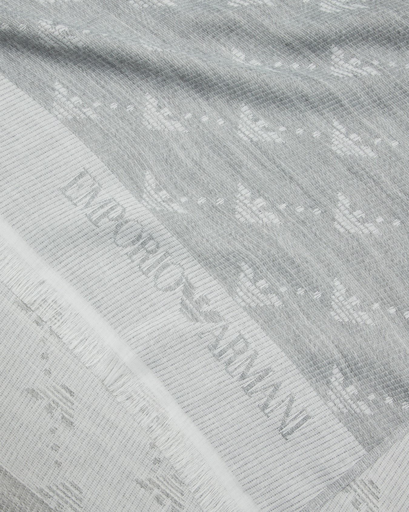 Étole en tissu jacquard avec aigles all over Diapositive 1