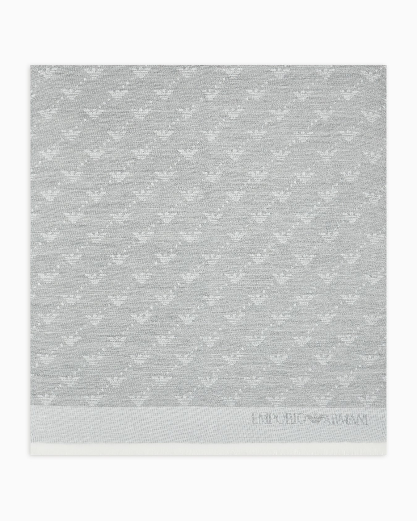 Étole en tissu jacquard avec aigles all over Diapositive 0