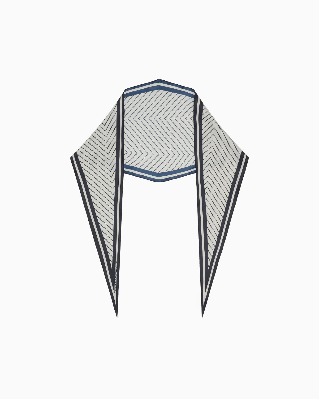Foulard with all-over print Slide 0