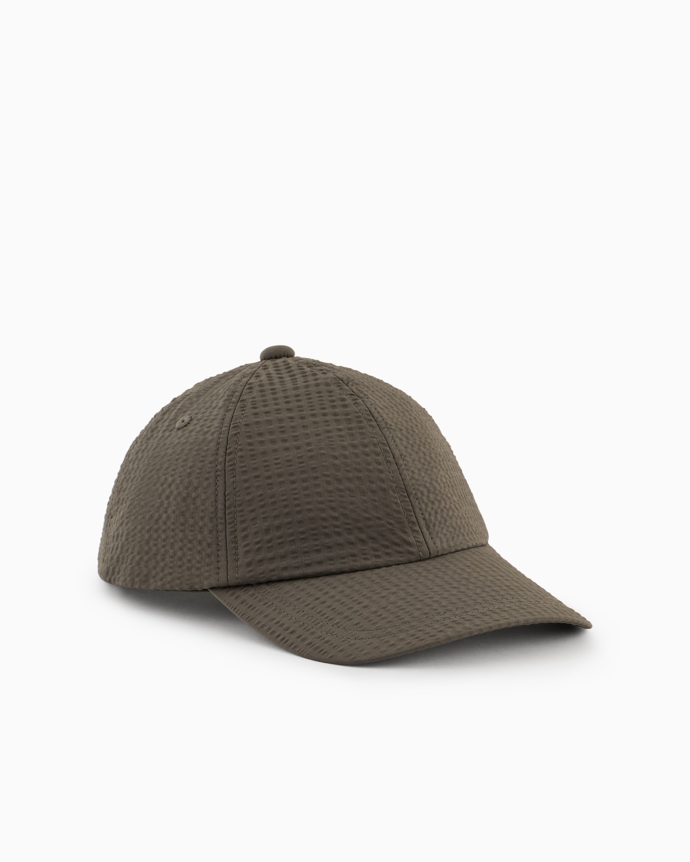 Casquette de baseball en tissu seersucker technique Diapositive 0