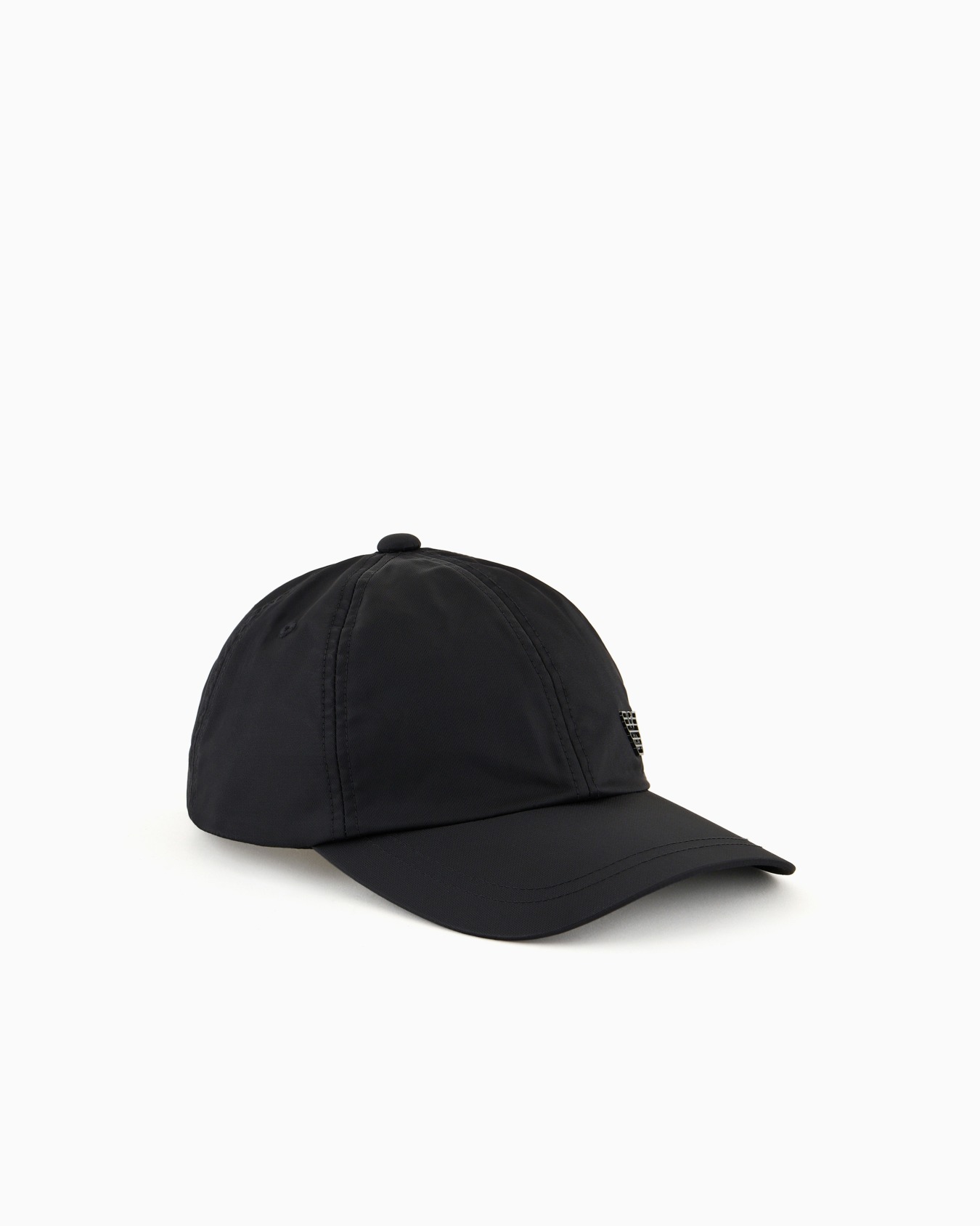 Nylon baseball cap with eagle plate Slide 0