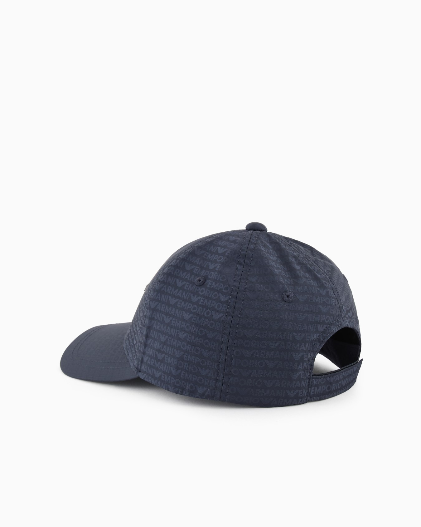 Casquette de baseball en nylon jacquard avec inscription logo all over Diapositive 1