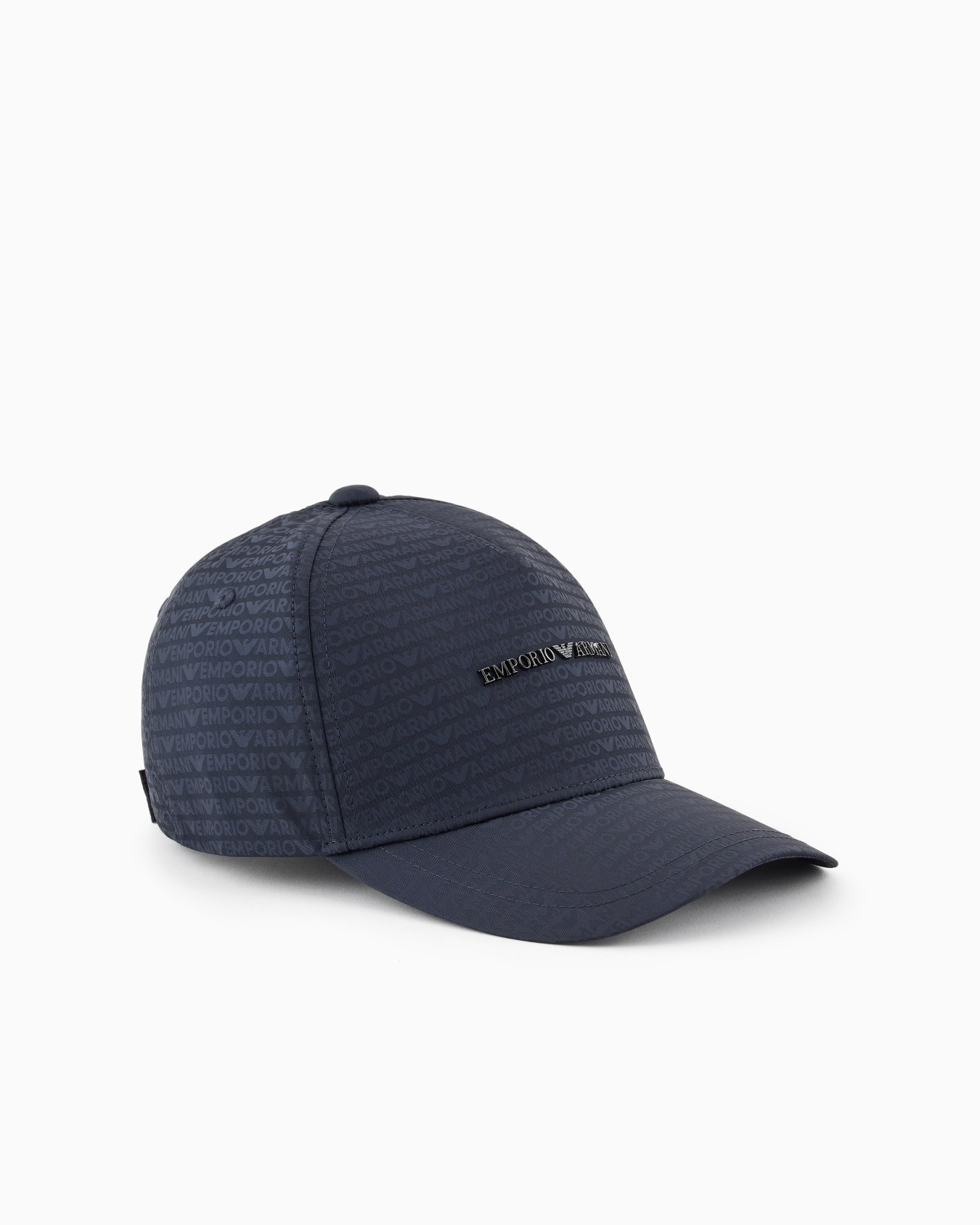 Casquette de baseball en nylon jacquard avec inscription logo all over Diapositive 0