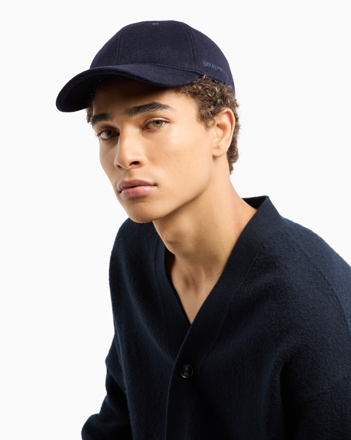 Wool cloth baseball cap Slide 2