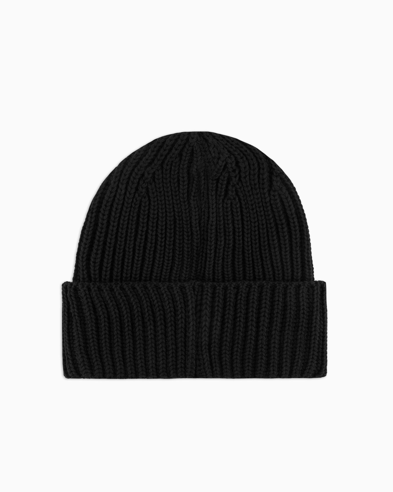 Fisherman’s rib virgin wool-blend beanie Slide 1