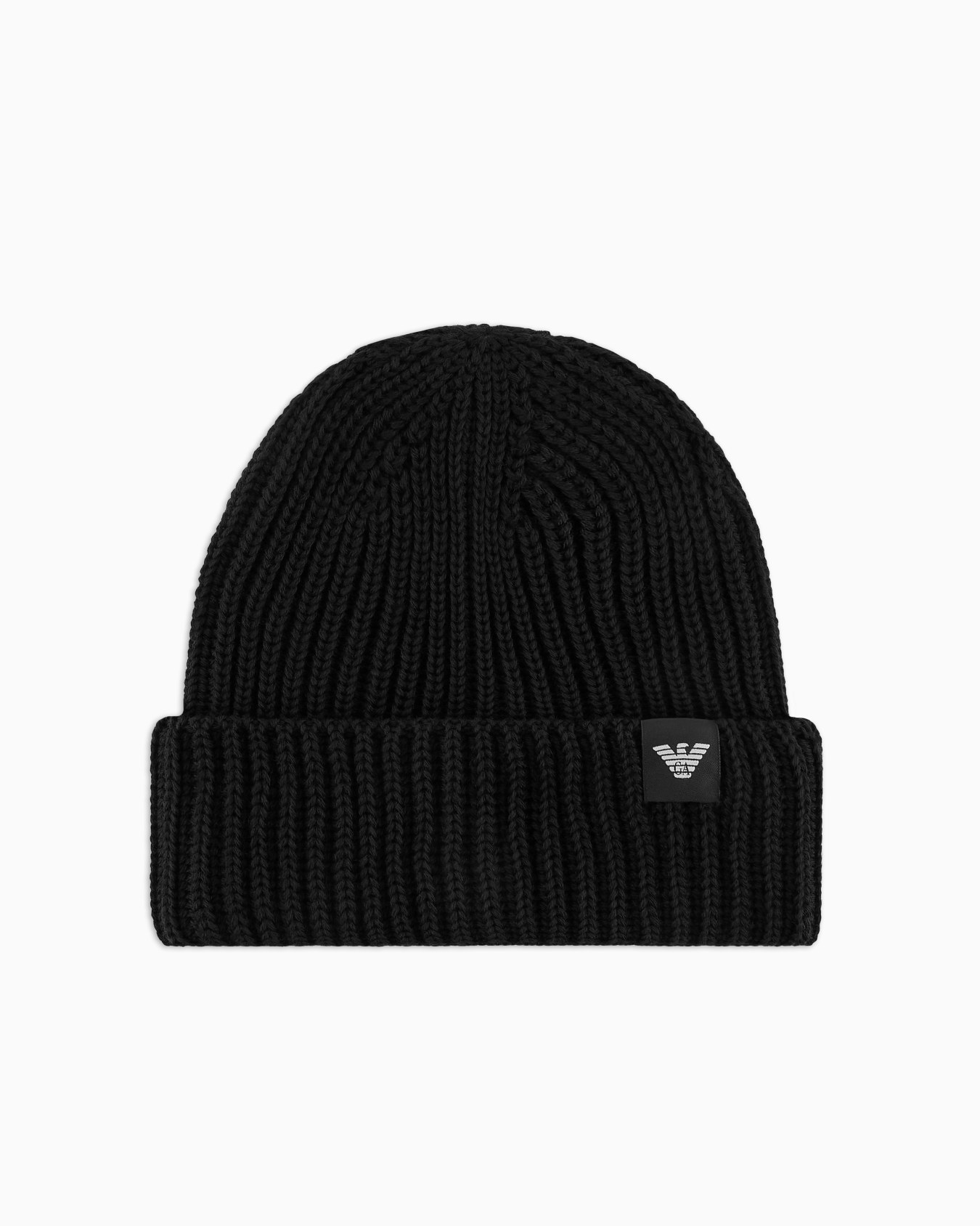 Fisherman’s rib virgin wool-blend beanie Slide 0