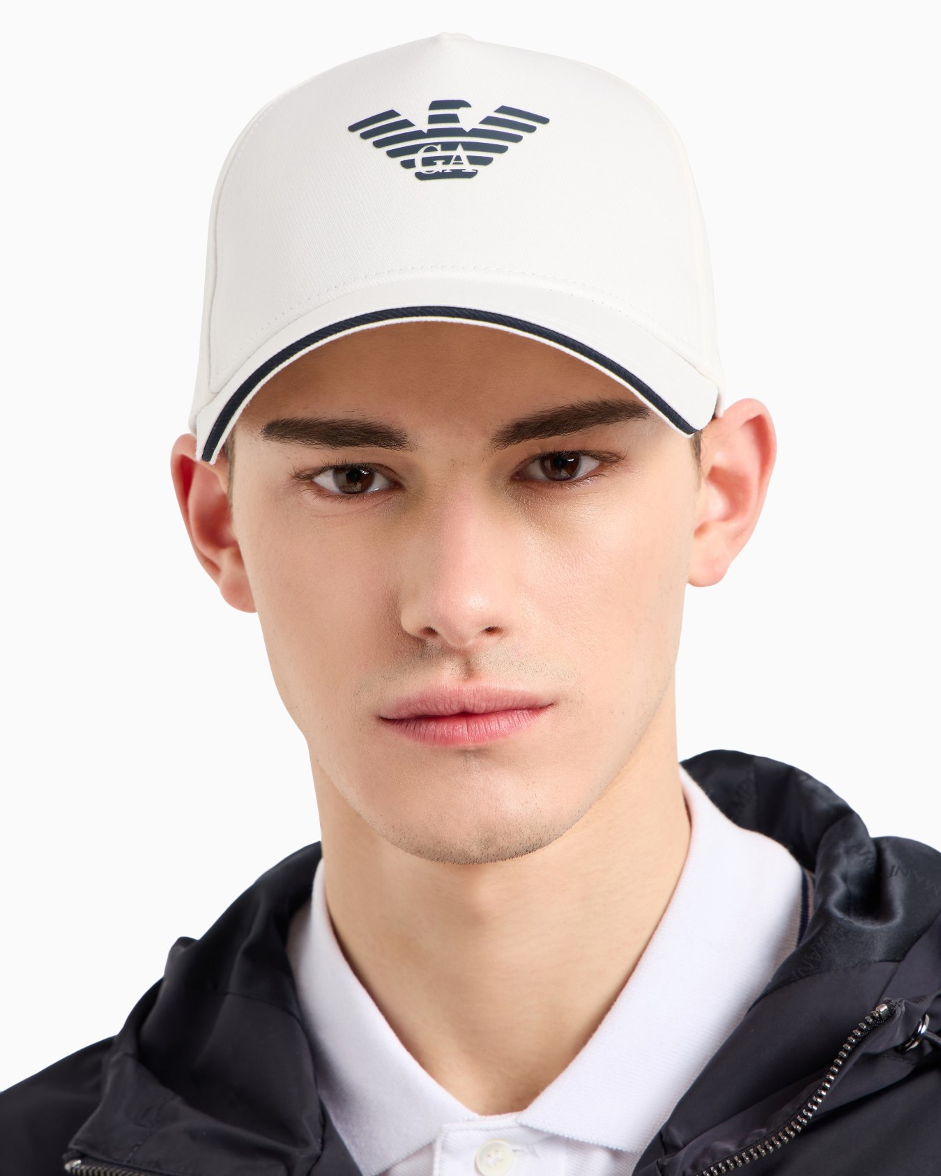 Gorra de béisbol con águila estampada Diapositiva 2