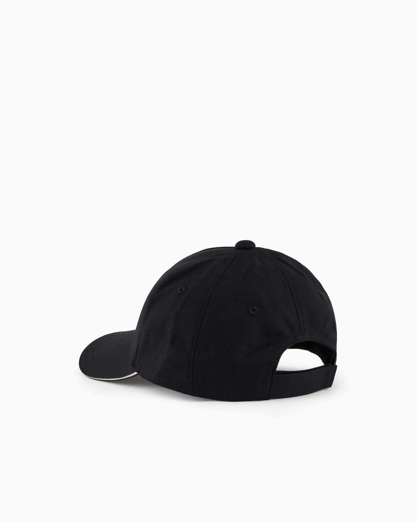 Canvas baseball cap with Emporio Armani patch Slide 1