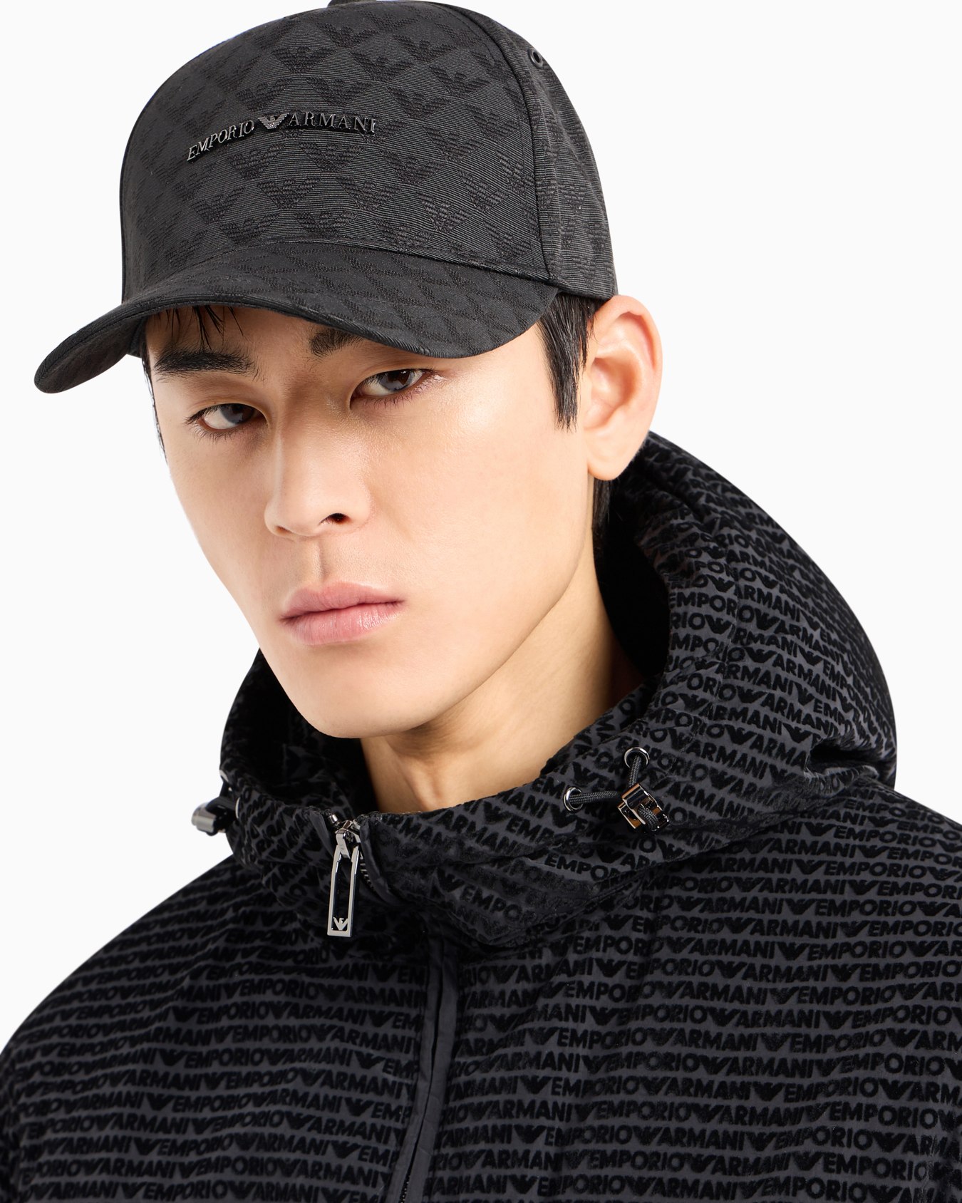 All-over eagle jacquard baseball cap Slide 3