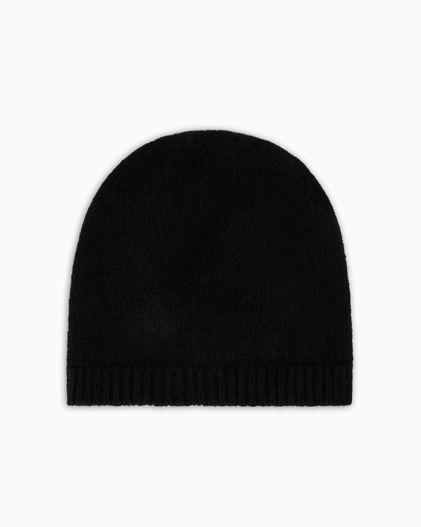 Pure cashmere, ribbed beanie Slide 1