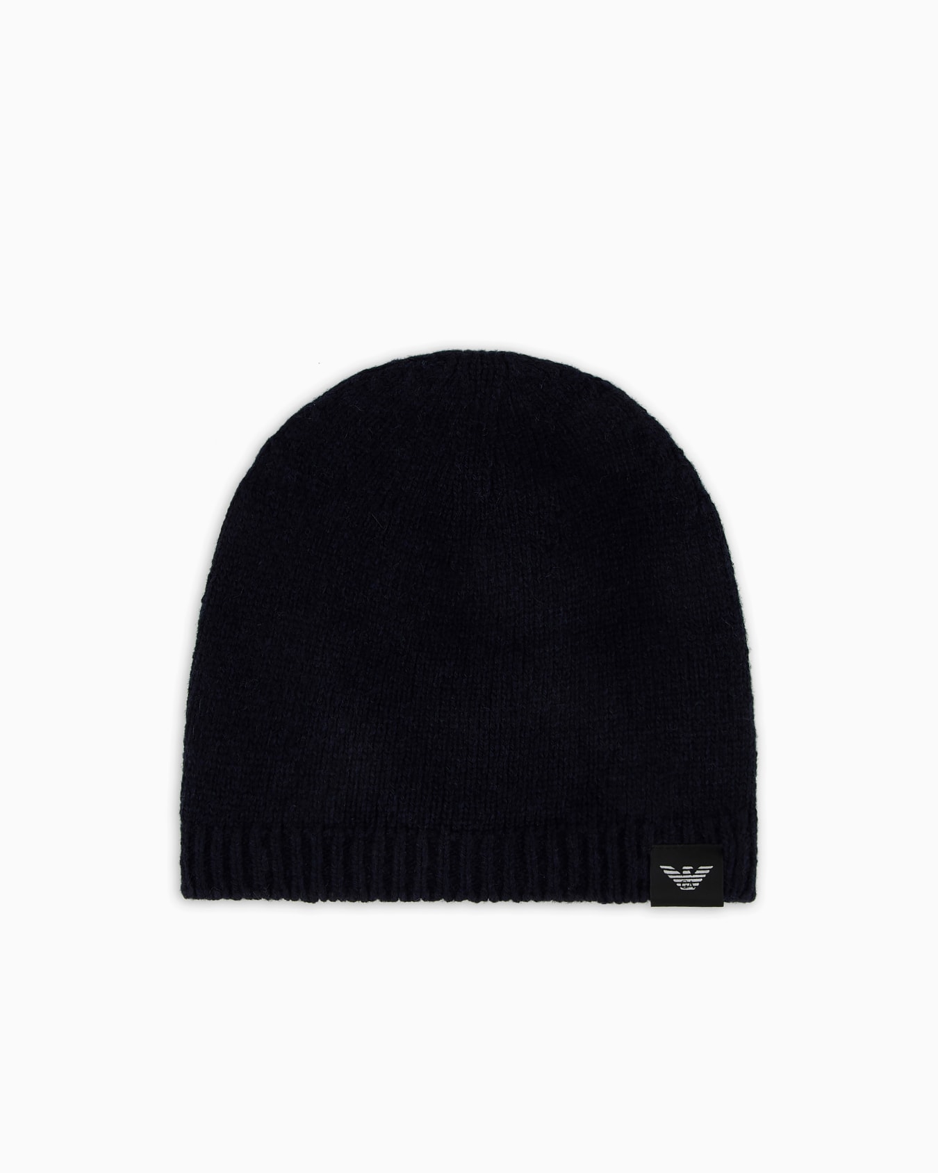 Pure cashmere, ribbed beanie Slide 0