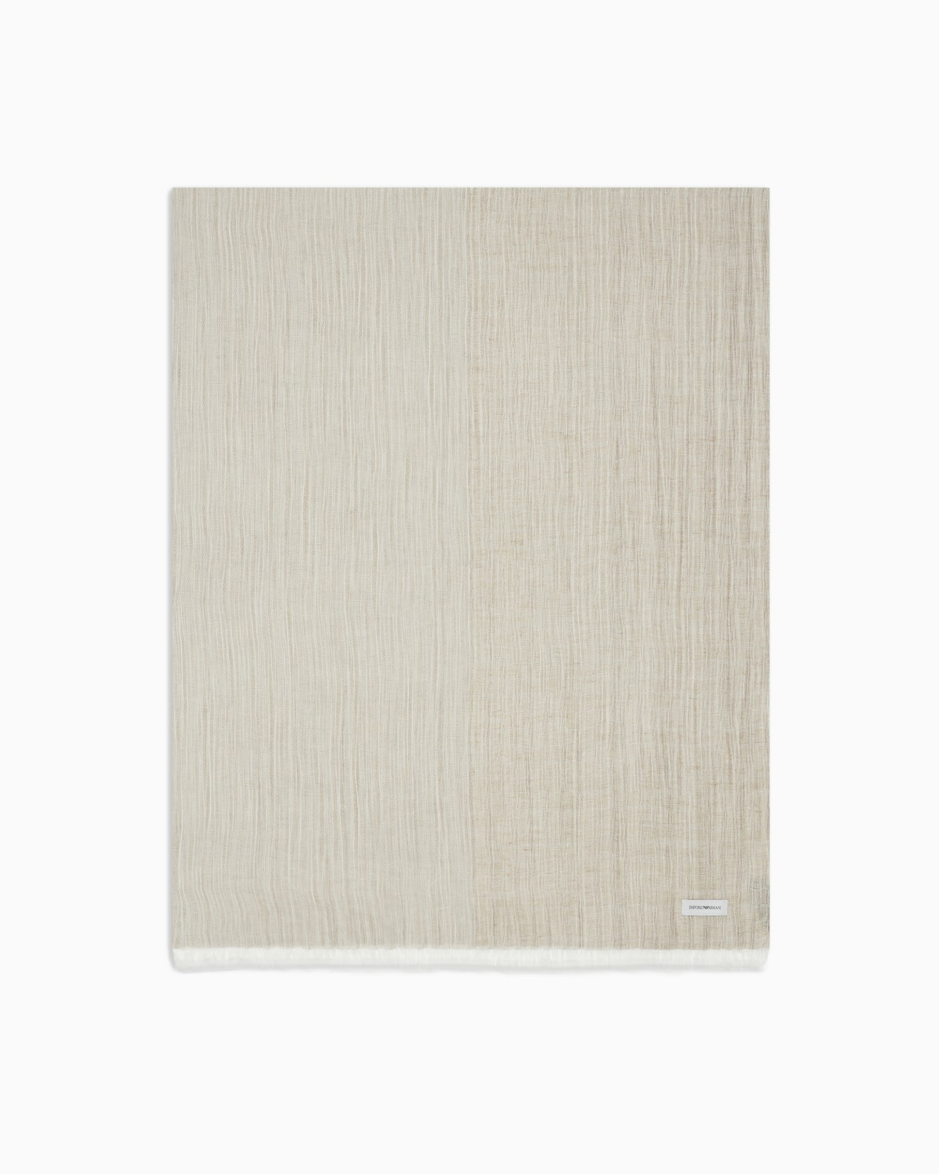 Linen blend and modal mix jacquard stole Slide 0