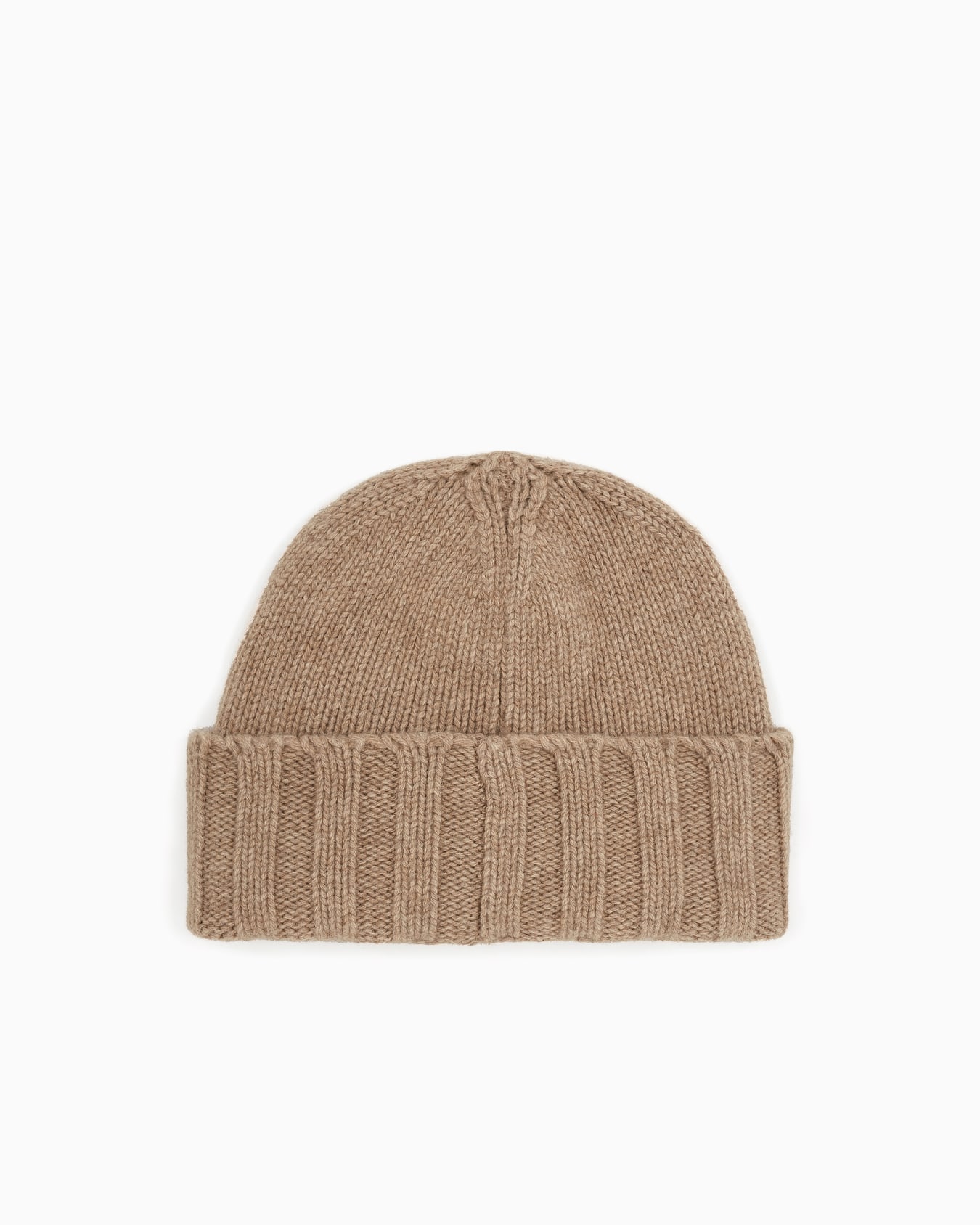 Bonnet en cachemire côtelé Diapositive 1