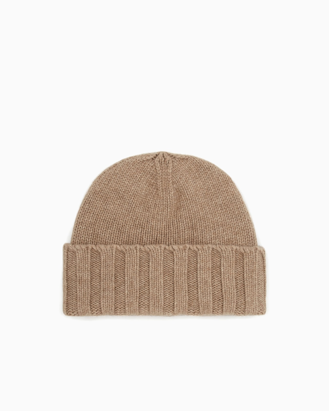Bonnet en cachemire côtelé Diapositive 0
