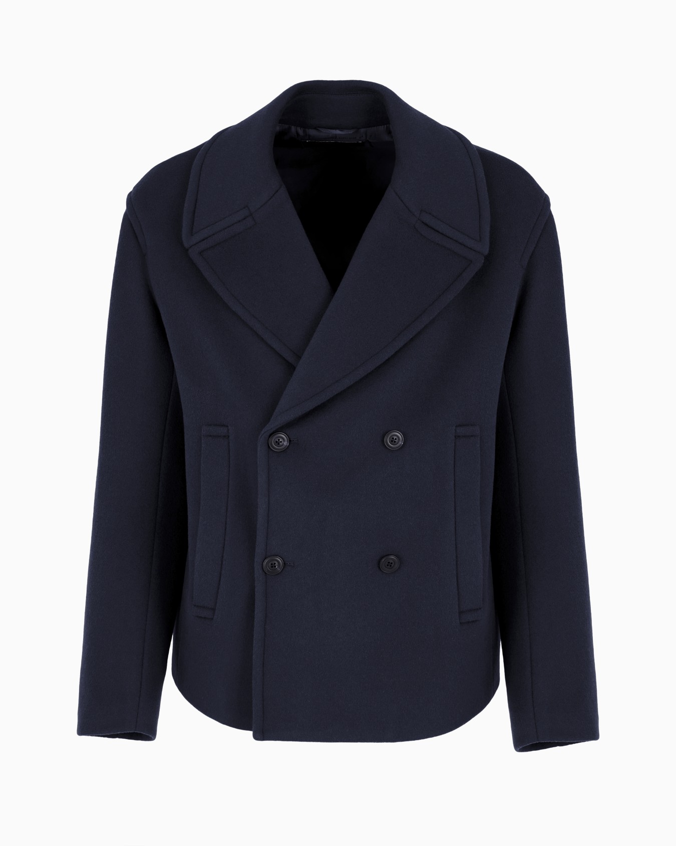 Doppelreihiger Blouson aus Schurwollstoff Folie 0