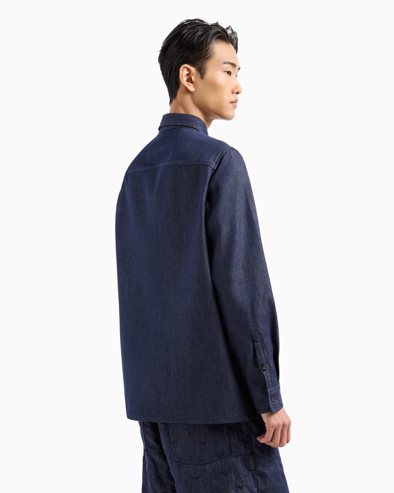 ASV Lyocell-blend denim shirt Diapositiva 2