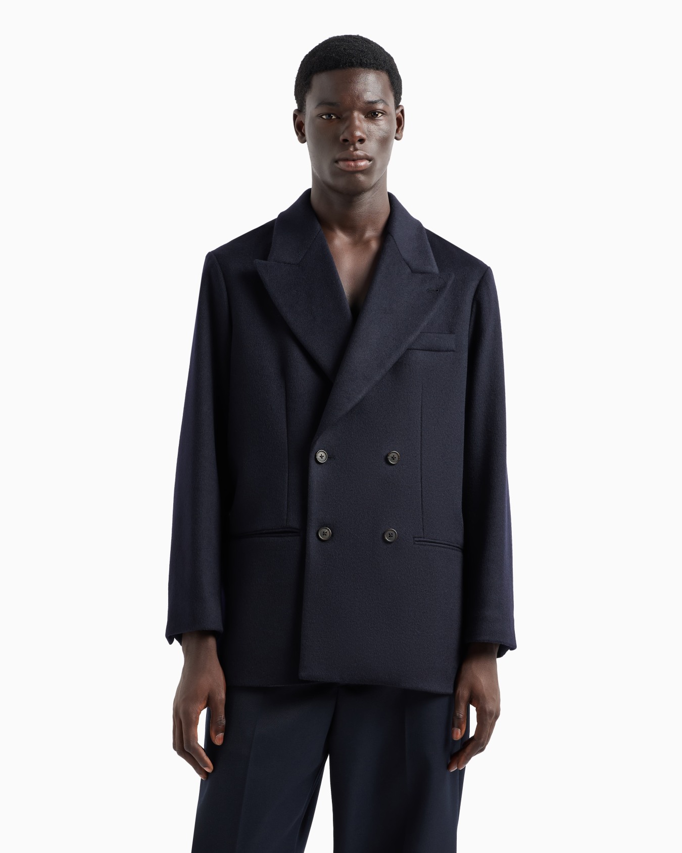 Doppelreihiger Blazer aus Schurwolle Folie 1