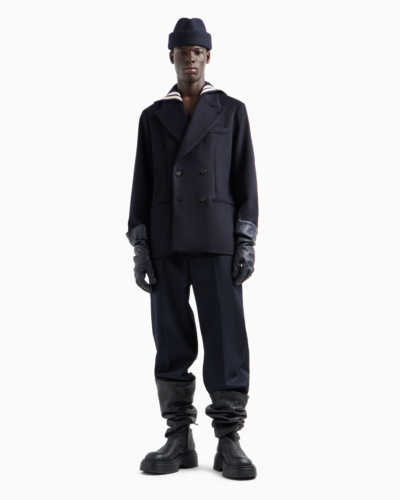 Doppelreihiger Blazer aus Schurwolle Folie 3