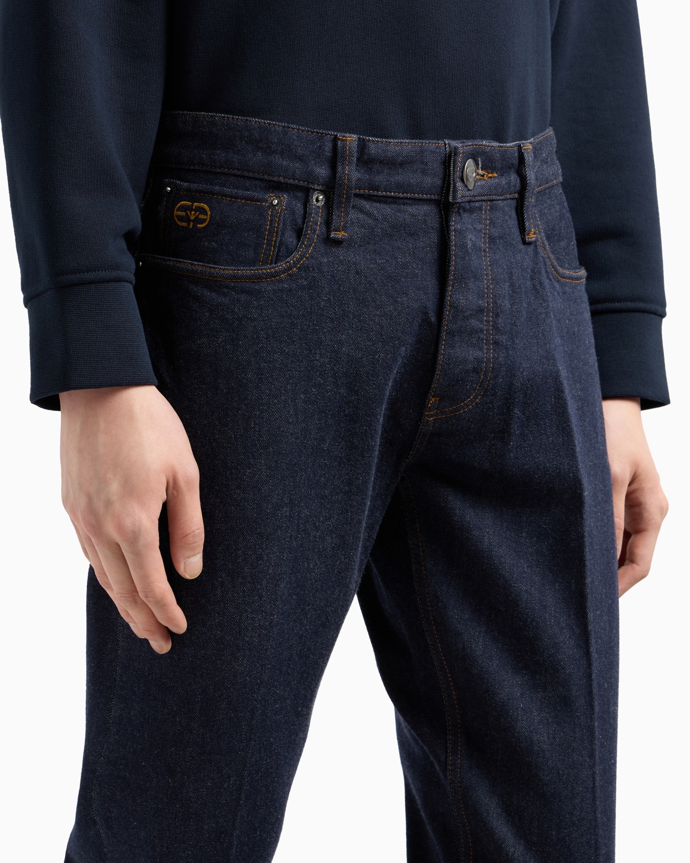 J75 Slim-fit jeans in selvedge denim Slide 4