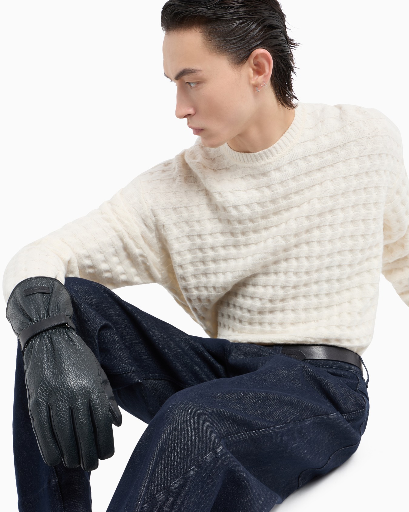 J89 Baggy-Fit-Jeans aus Denim im Clean Look Folie 5